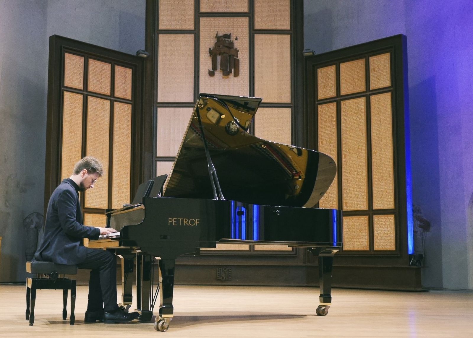 Bohdan Syroyid ofrecerá un recital de piano.
