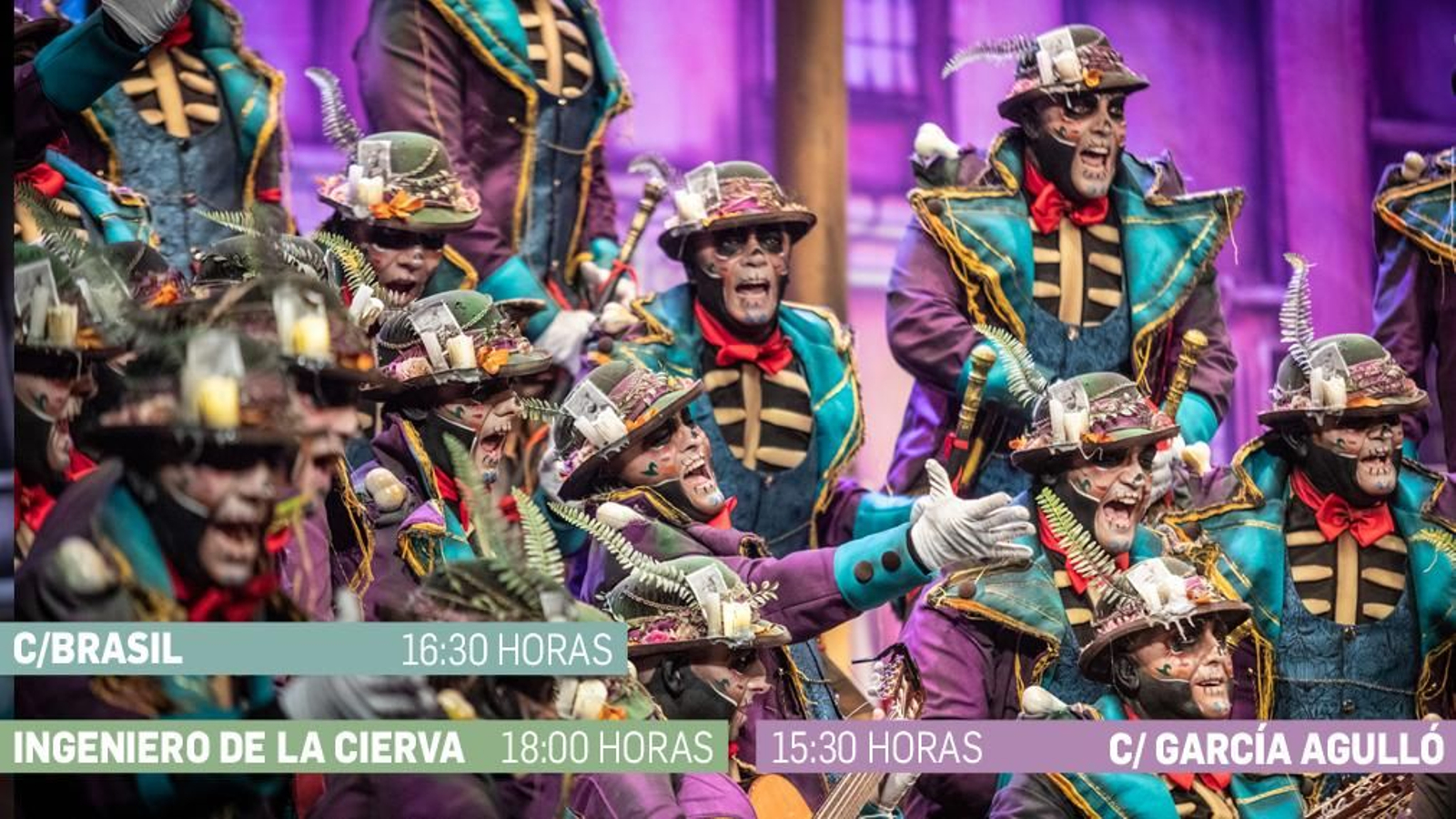 El coro ganador del primer premio de su modalidad, 'Los del patio'.