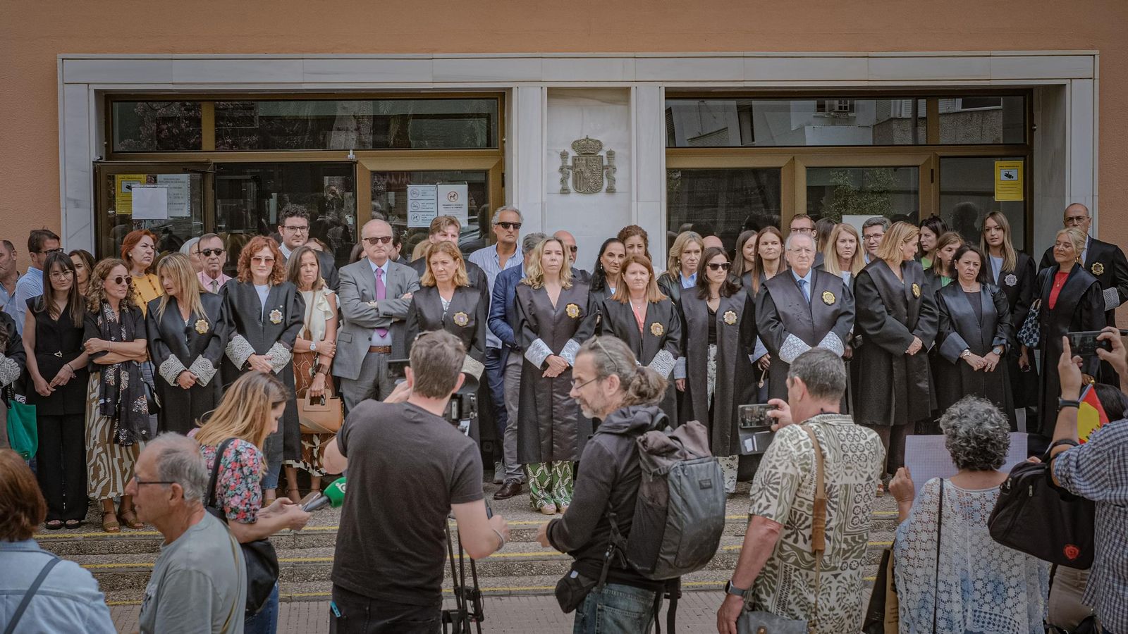 Paro secundado por los jueces el pasado mes de junio