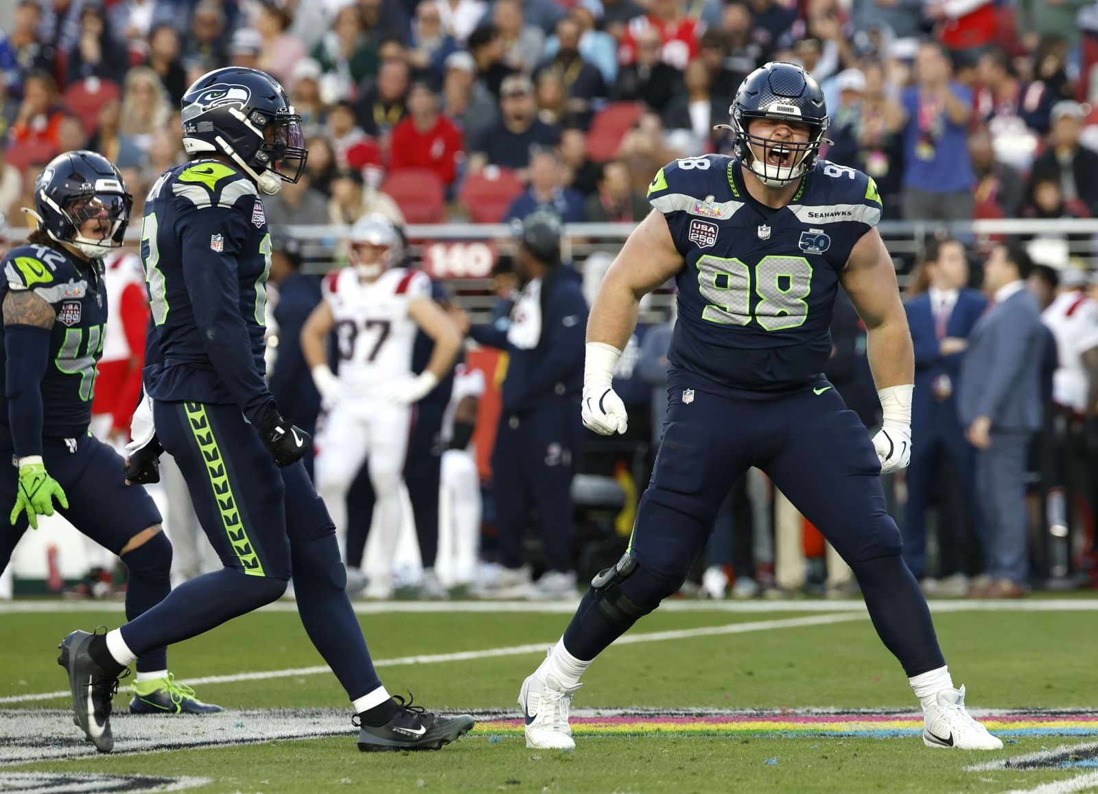 Las mejores fotos de la Super Bowl con la actuación de Bad Bunny