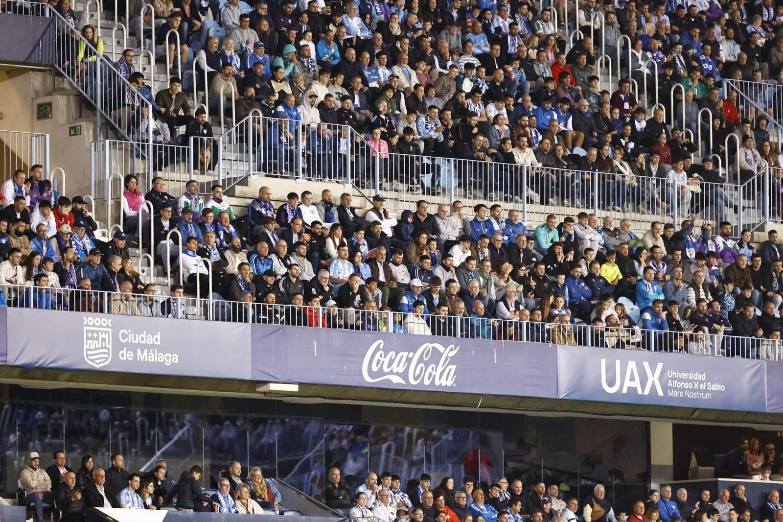 Búscate en las gradas de La Rosaleda en el Málaga CF-Córdoba