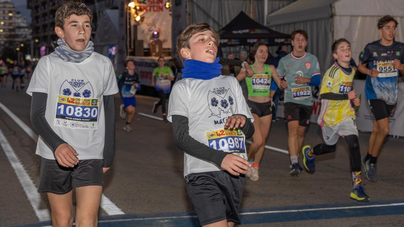 En imágenes: más de 1700 participantes en la Carrera Infantil de San Antón