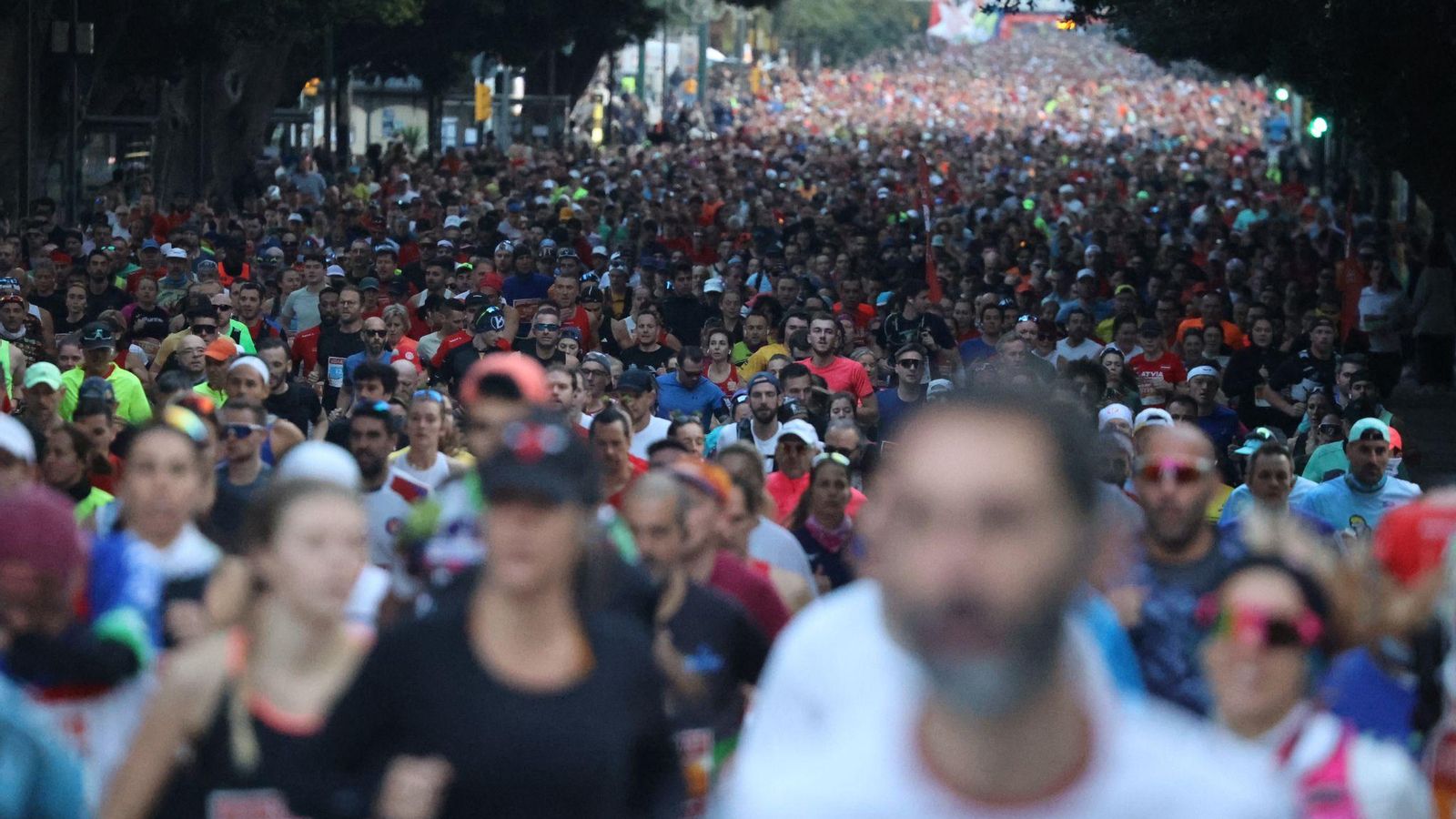Las mejores fotos de la Maratón de Málaga 2024