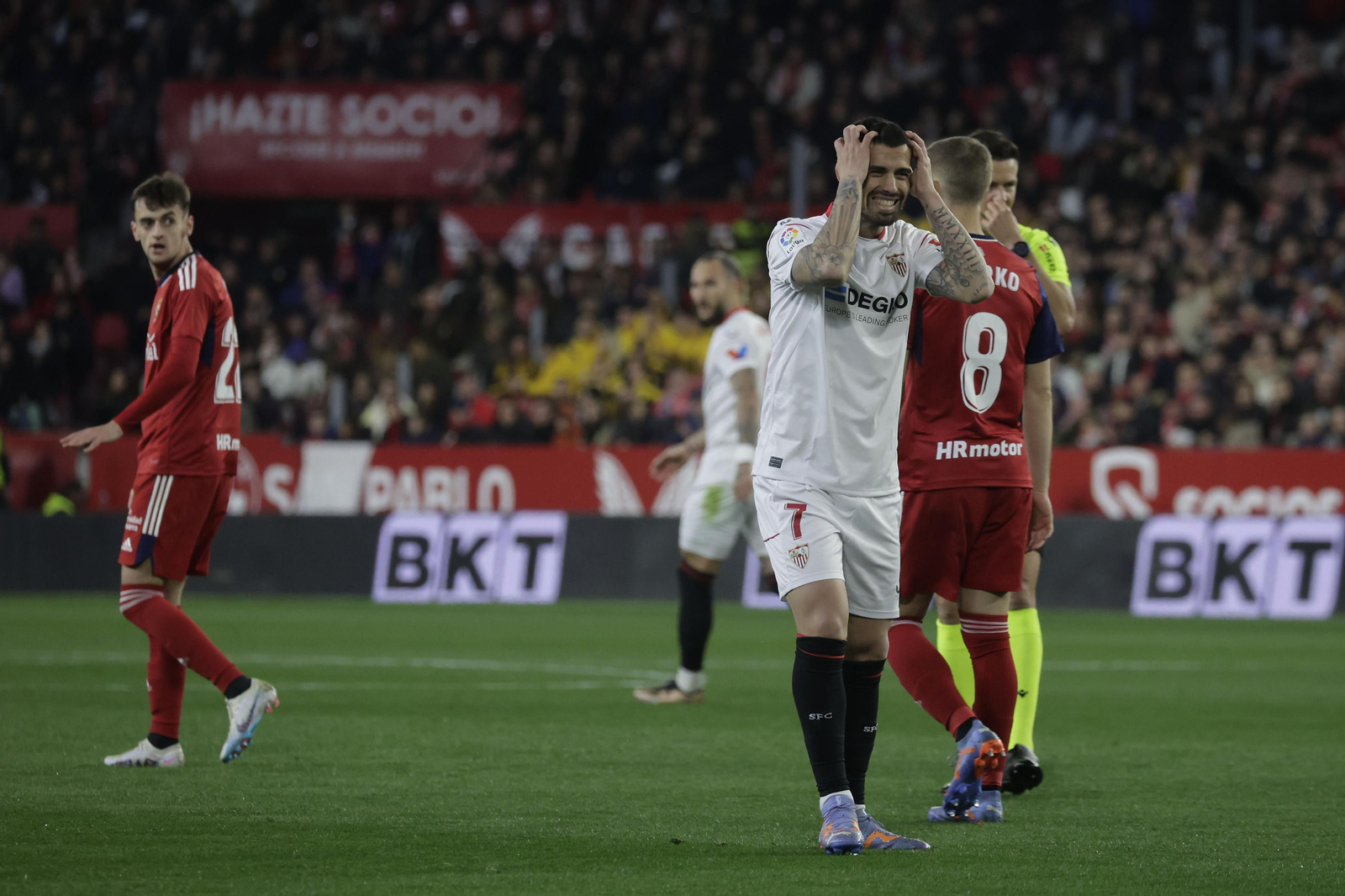 Las imágenes del Sevilla  Osasuna