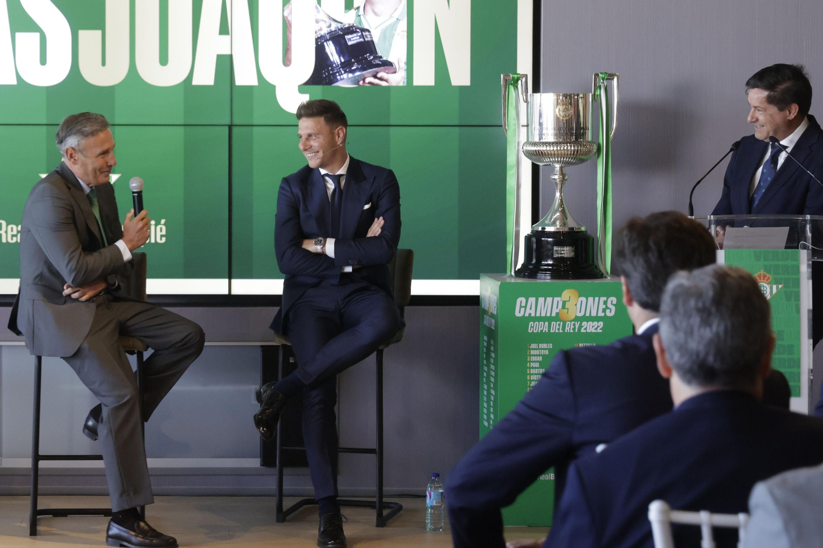 La despedida de Joaquín en imágenes