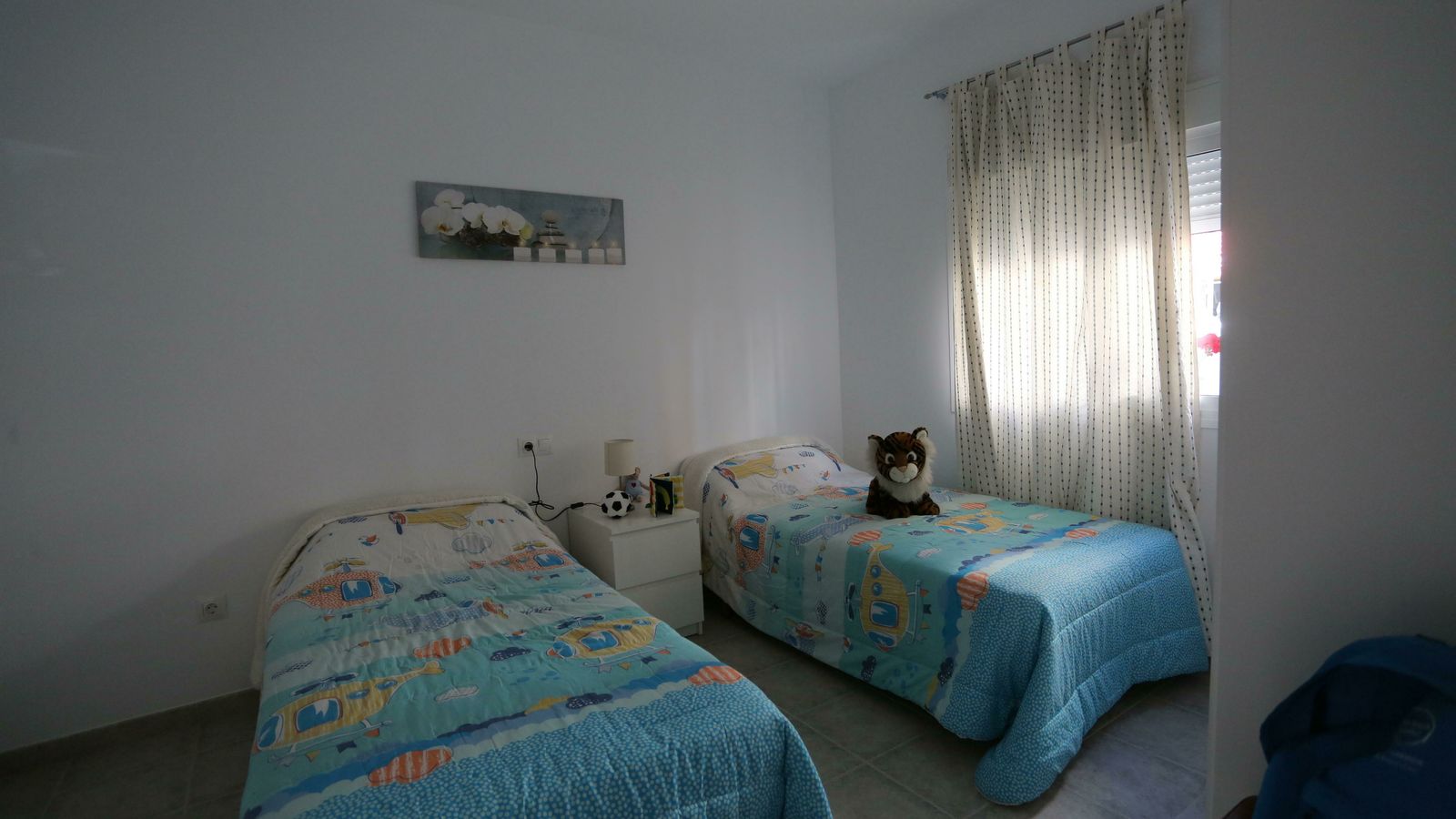 Una de las habitaciones de la casa.