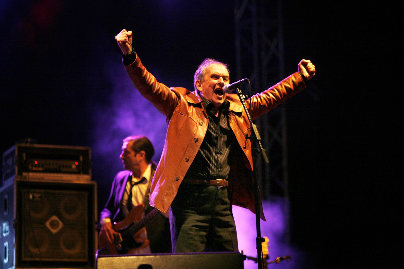 Luzbel, en un concierto.