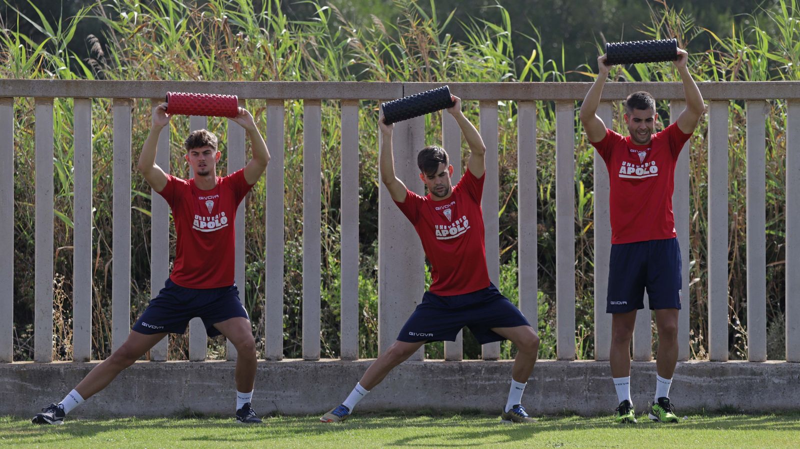 Fotos del primer entrenamiento del Algeciras CF