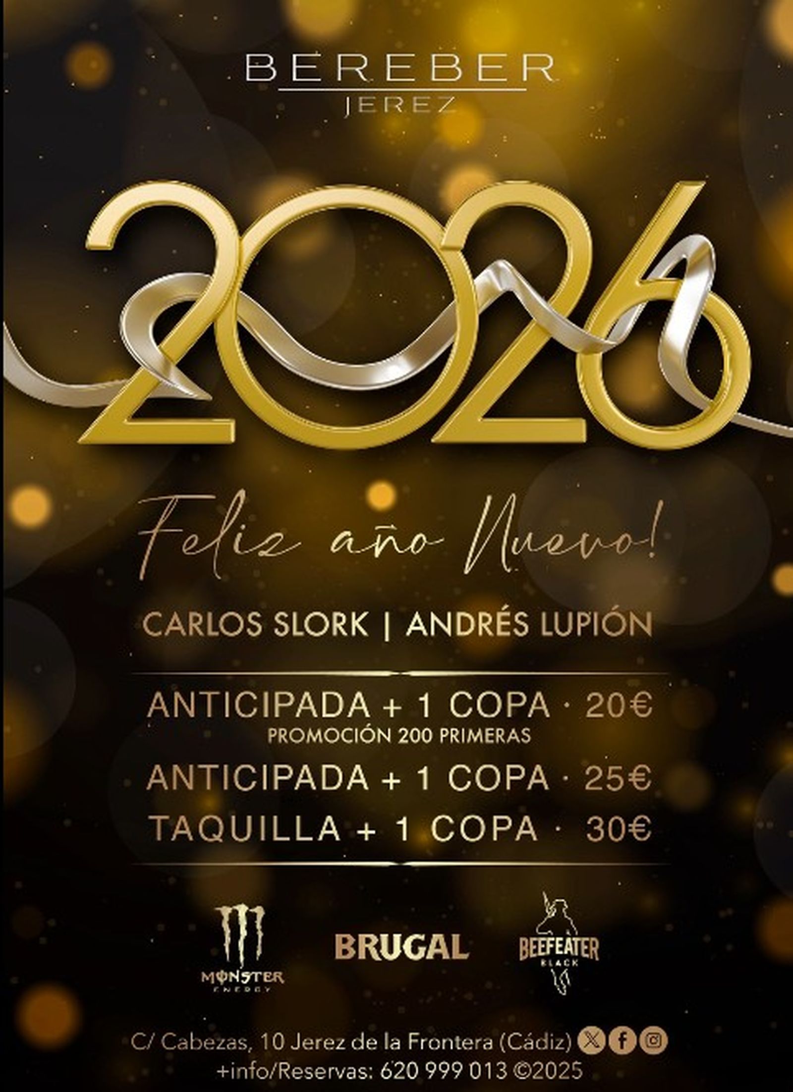 Nochevieja en Bereber Jerez.