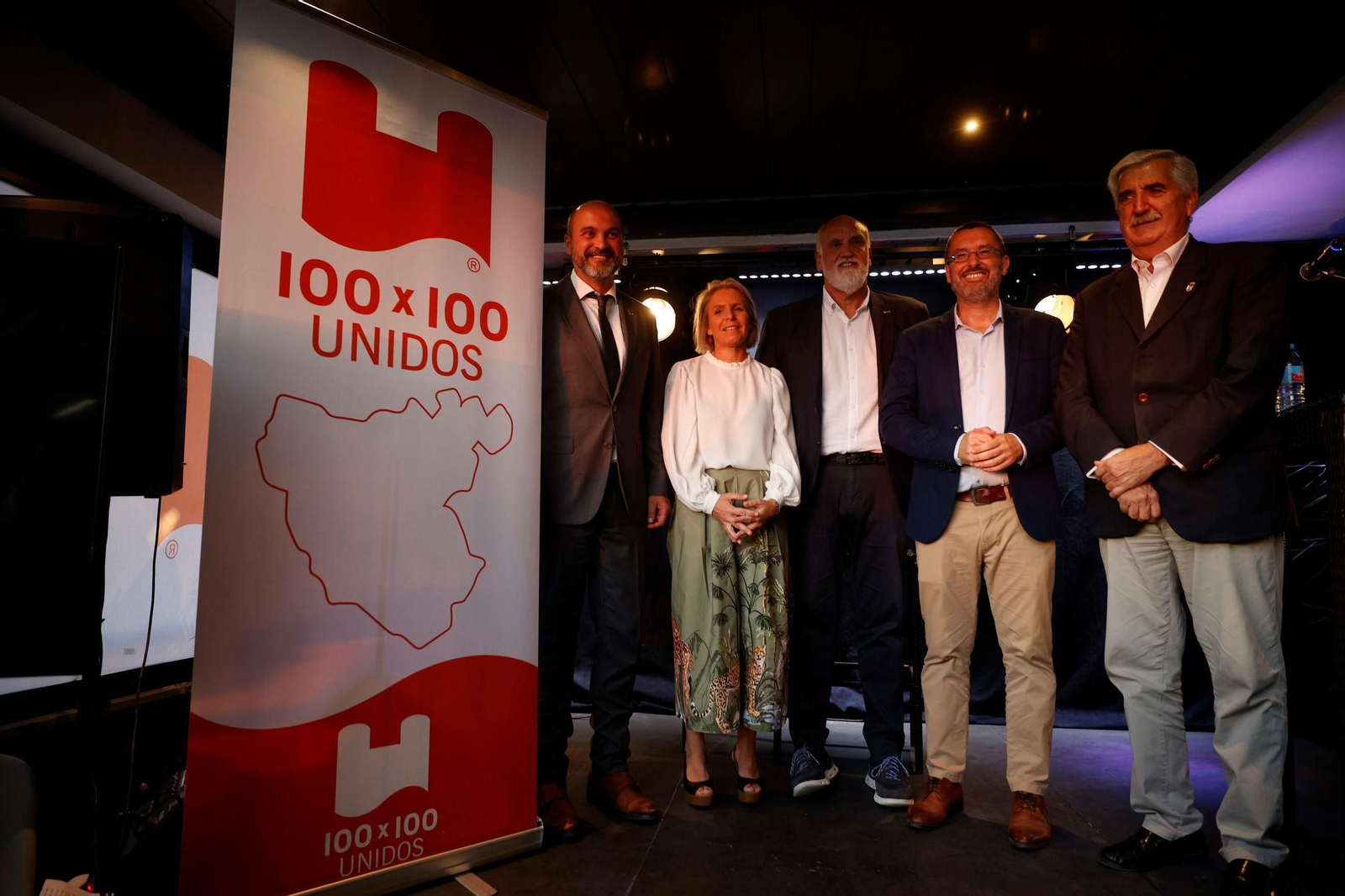 La presentación de 100x100 Unidos, el pasado octubre.