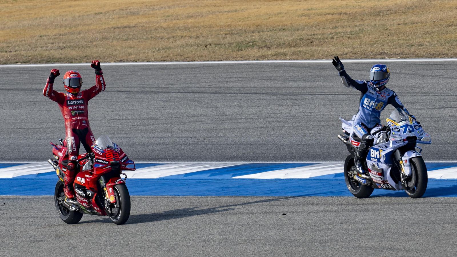 Las fotos del triunfo de Marc Márquez en Tailandia