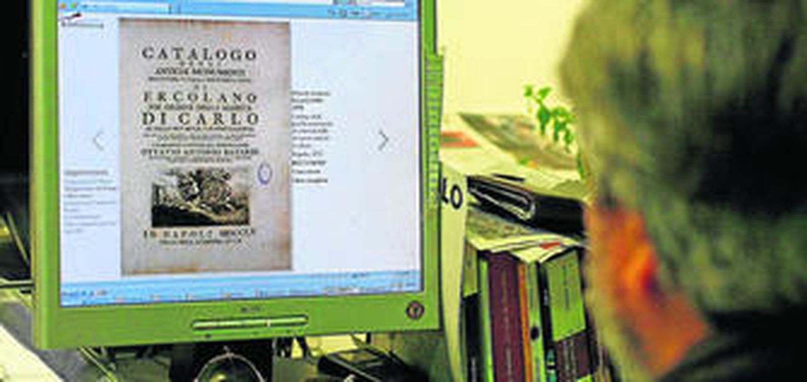 El tamaño en el que se reproducen las páginas de los libros es considerable, como se observa en esta imagen.