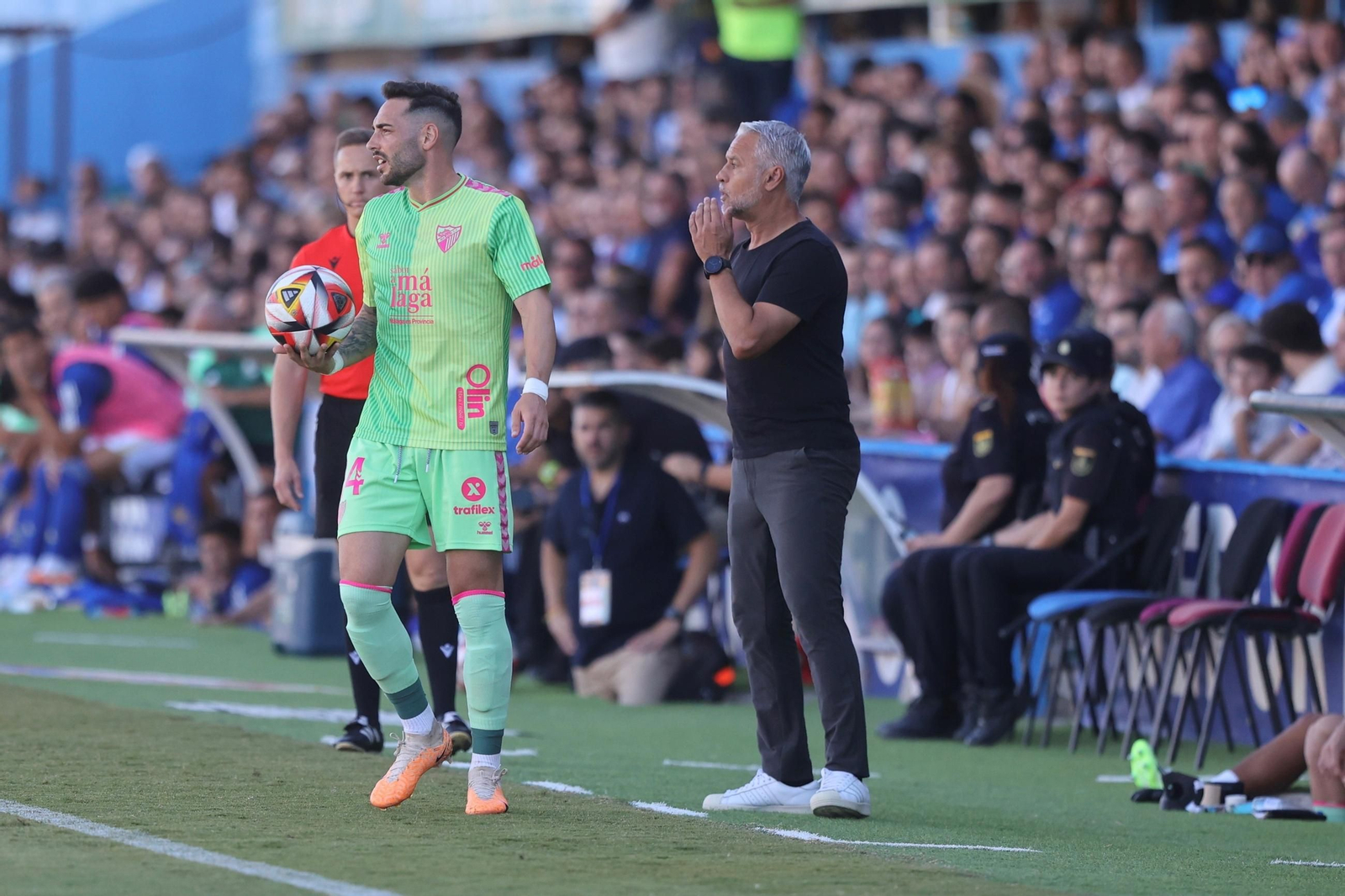 El paso de Sergio Pellicer por el Málaga CF, en fotos