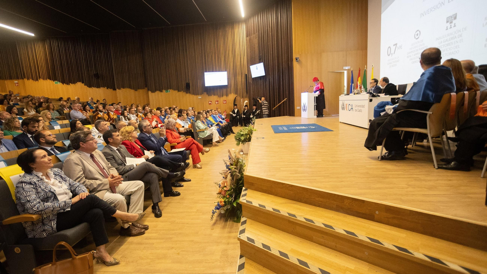 Fotos del acto de apertura en Algeciras del curso en la Universidad de Cádiz