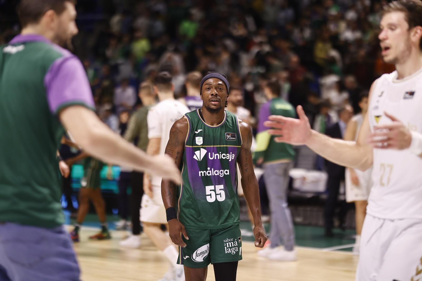 El Unicaja-San Pablo Burgos, en fotos