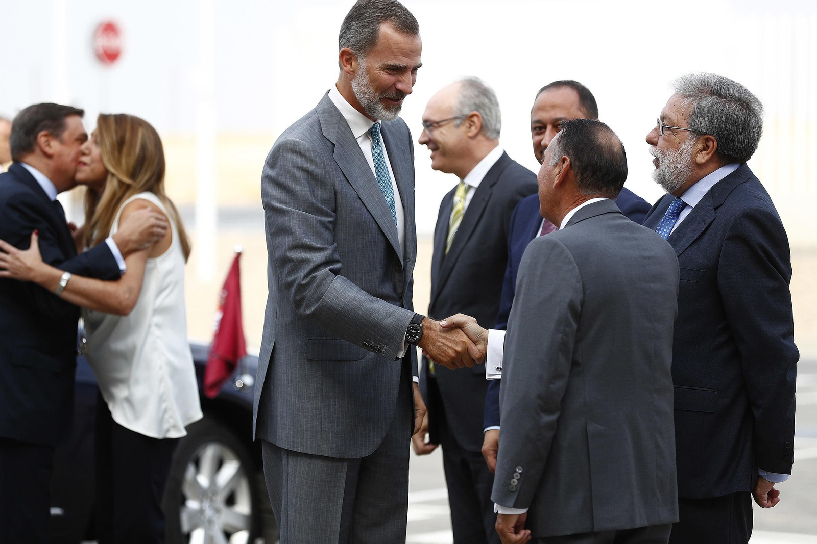 Felipe VI inaugura la nueva fábrica de Ybarra