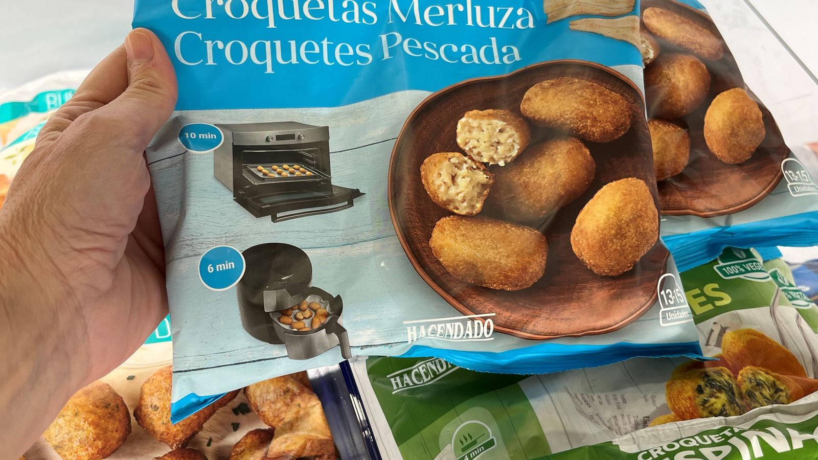 Croquetas de merluza