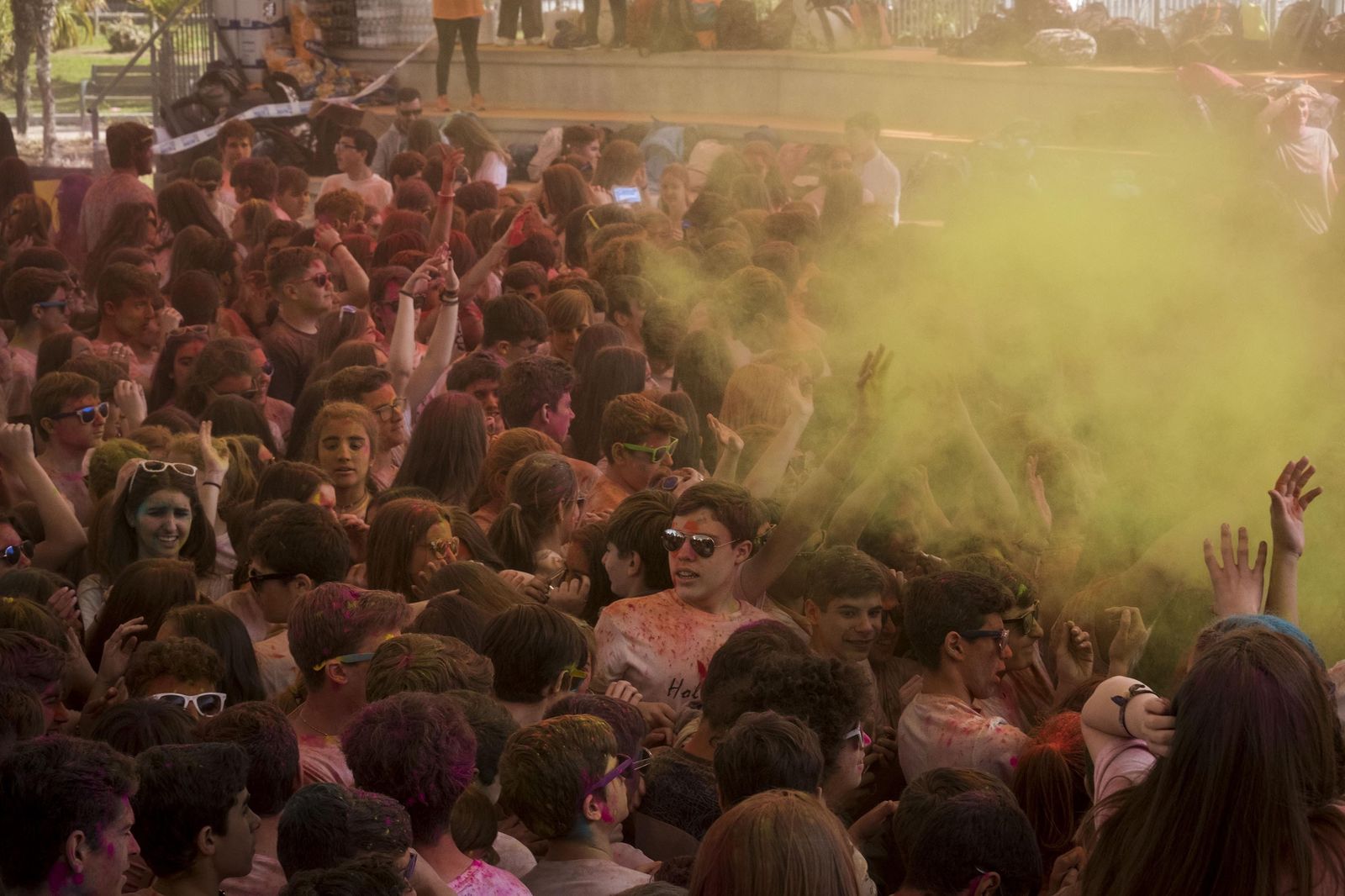 La Holi Run en imágenes