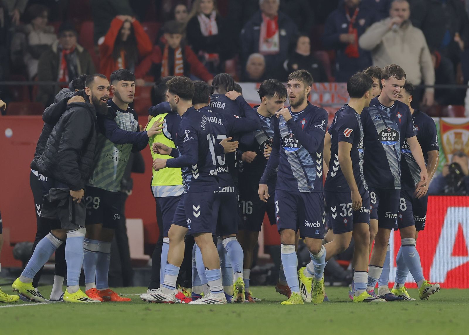 Las fotos del Sevilla - Celta