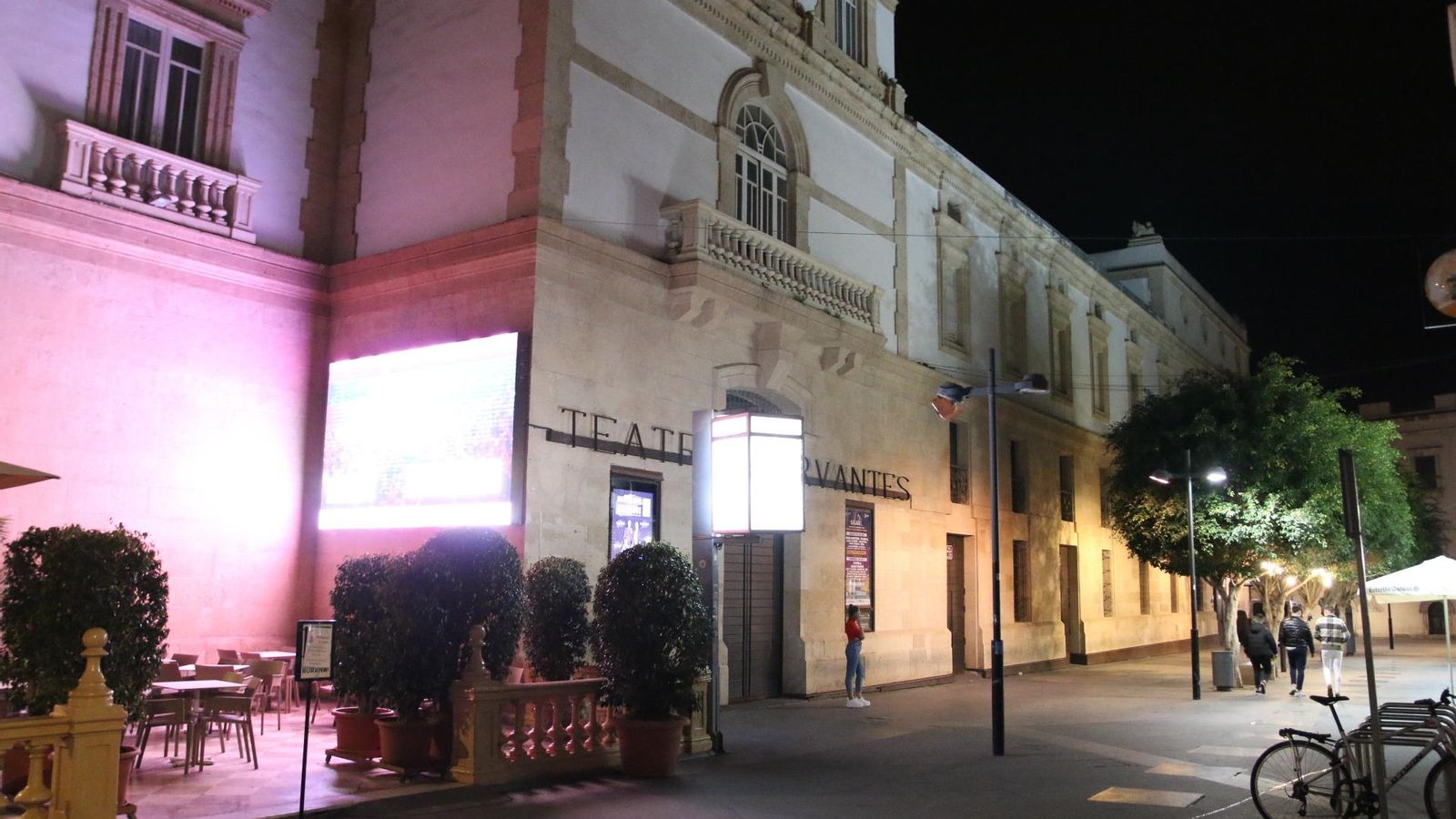 El Teatro Cervantes de Almería.