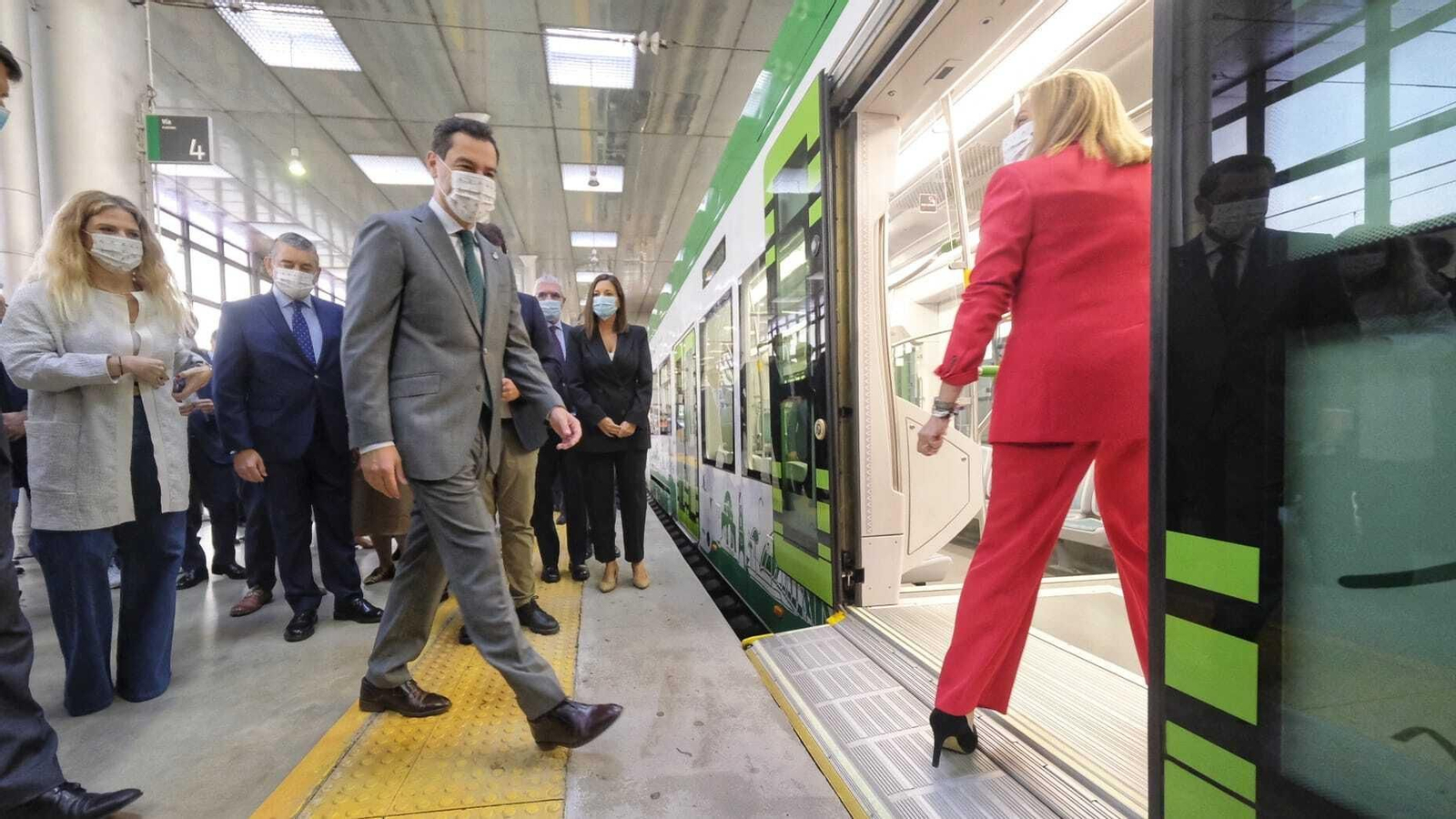 Así ha sido el viaje inaugural del tranvía de la Bahía de Cádiz