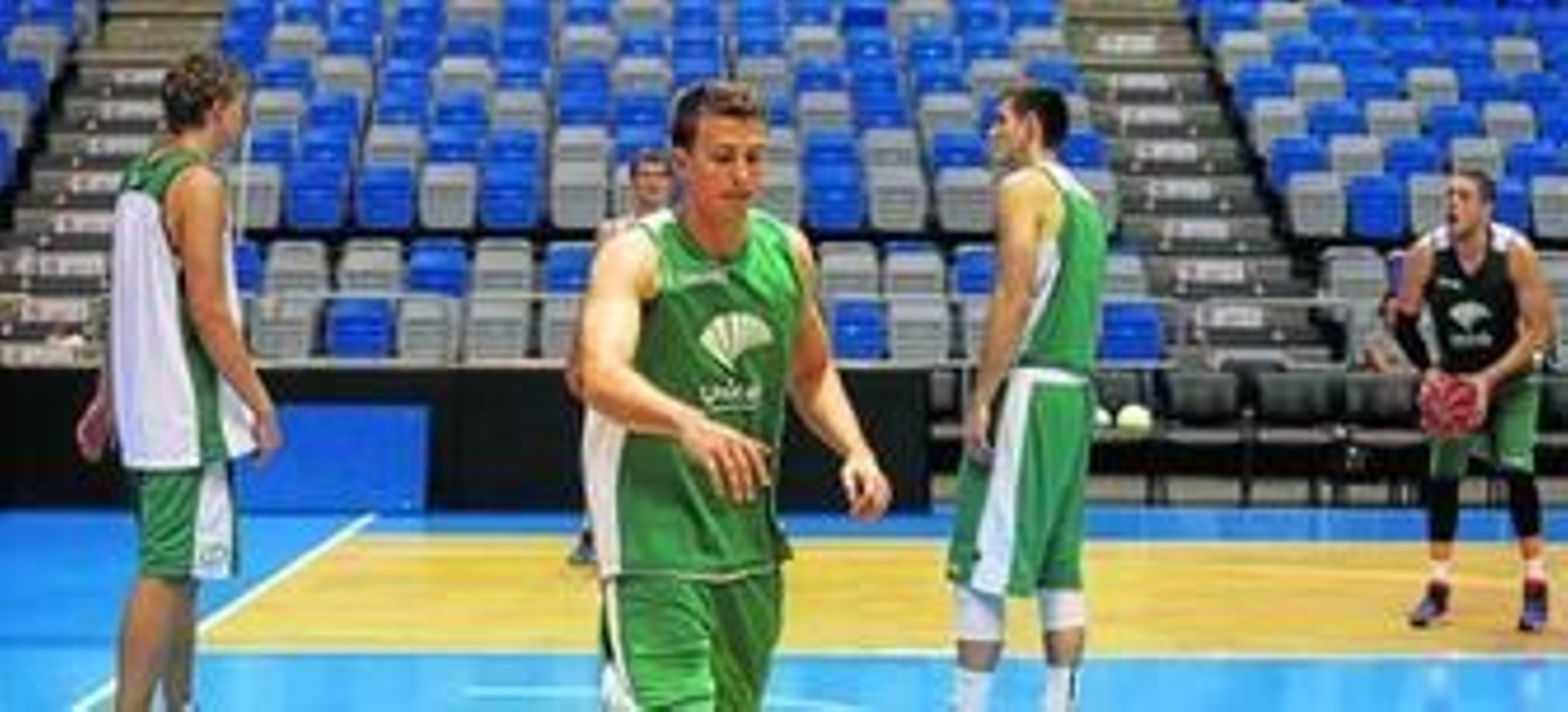 Ryan Toolson, en un entrenamiento reciente.