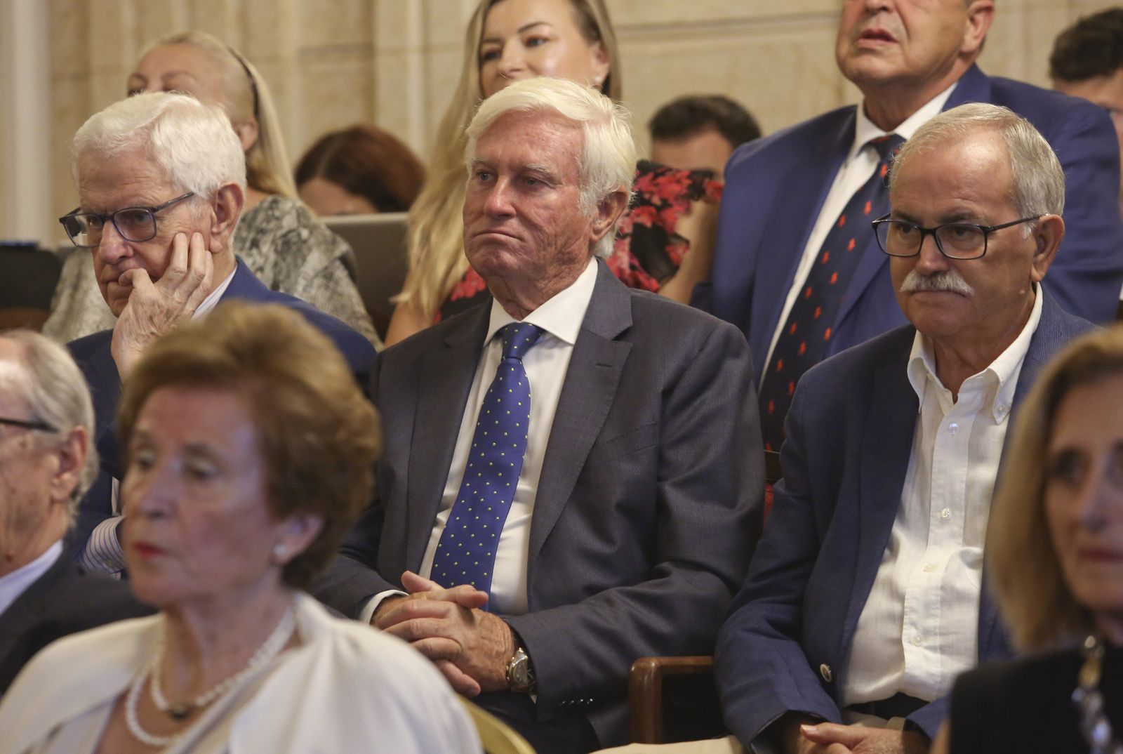 Homenaje a Celia Villalobos en el Ayuntamiento de Málaga (fotos)