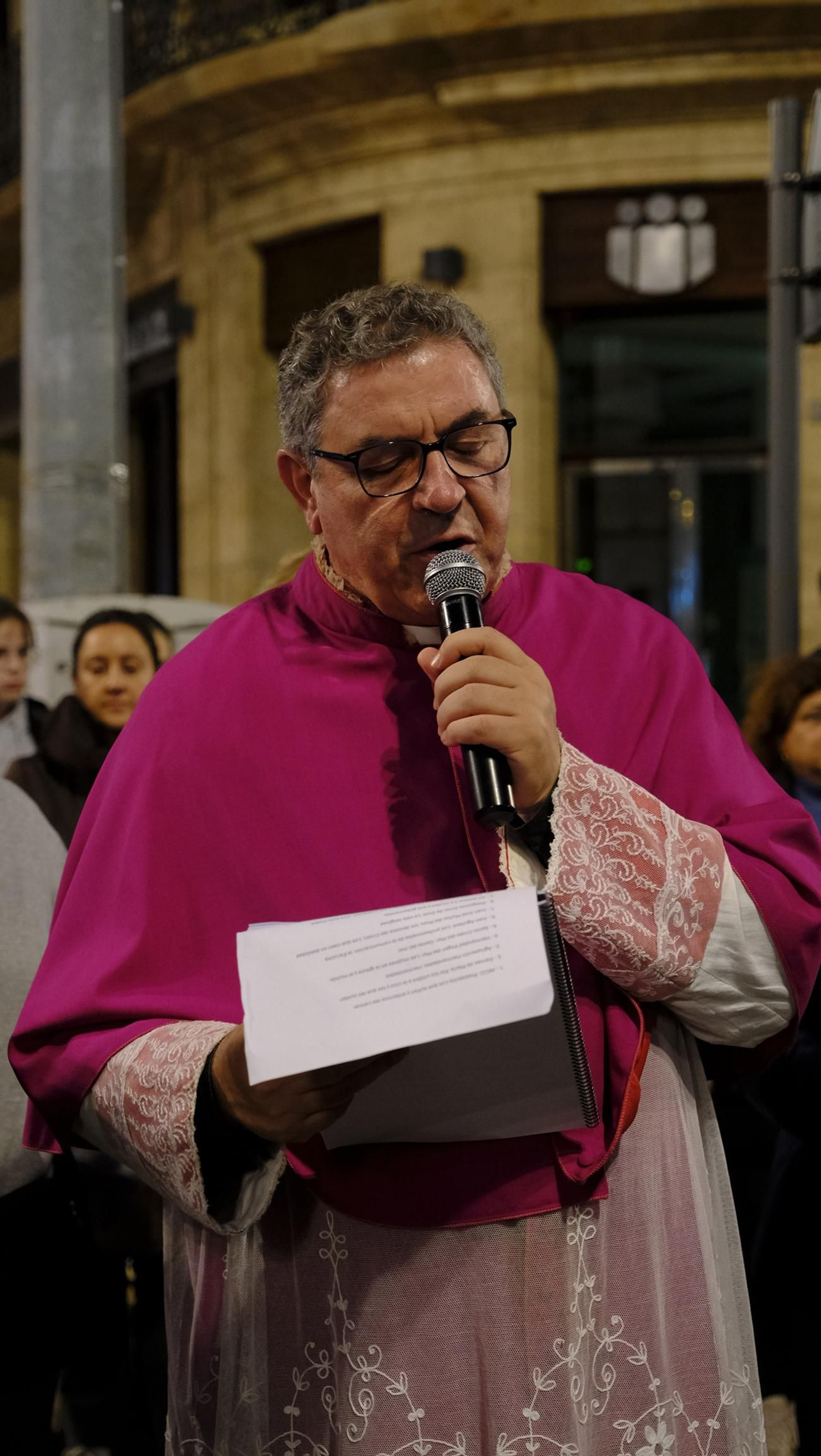 Las imágenes del Vía Crucis del Cristo de la Escucha