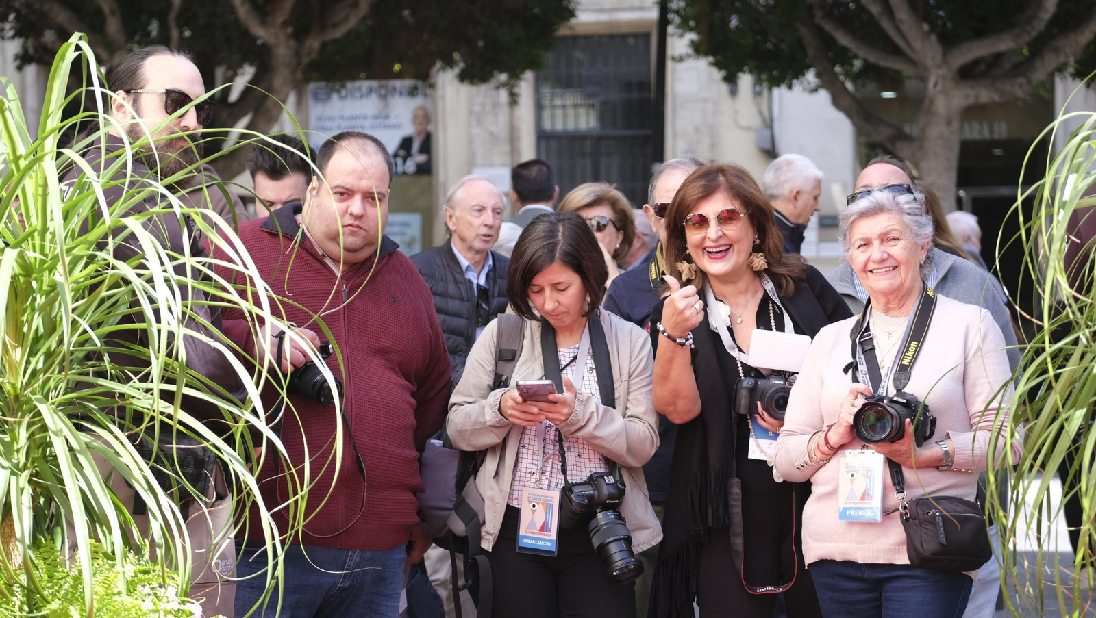 Verónica Sánchez, una estrella de FICAL en el Paseo de la Fama de Almería, en imágenes