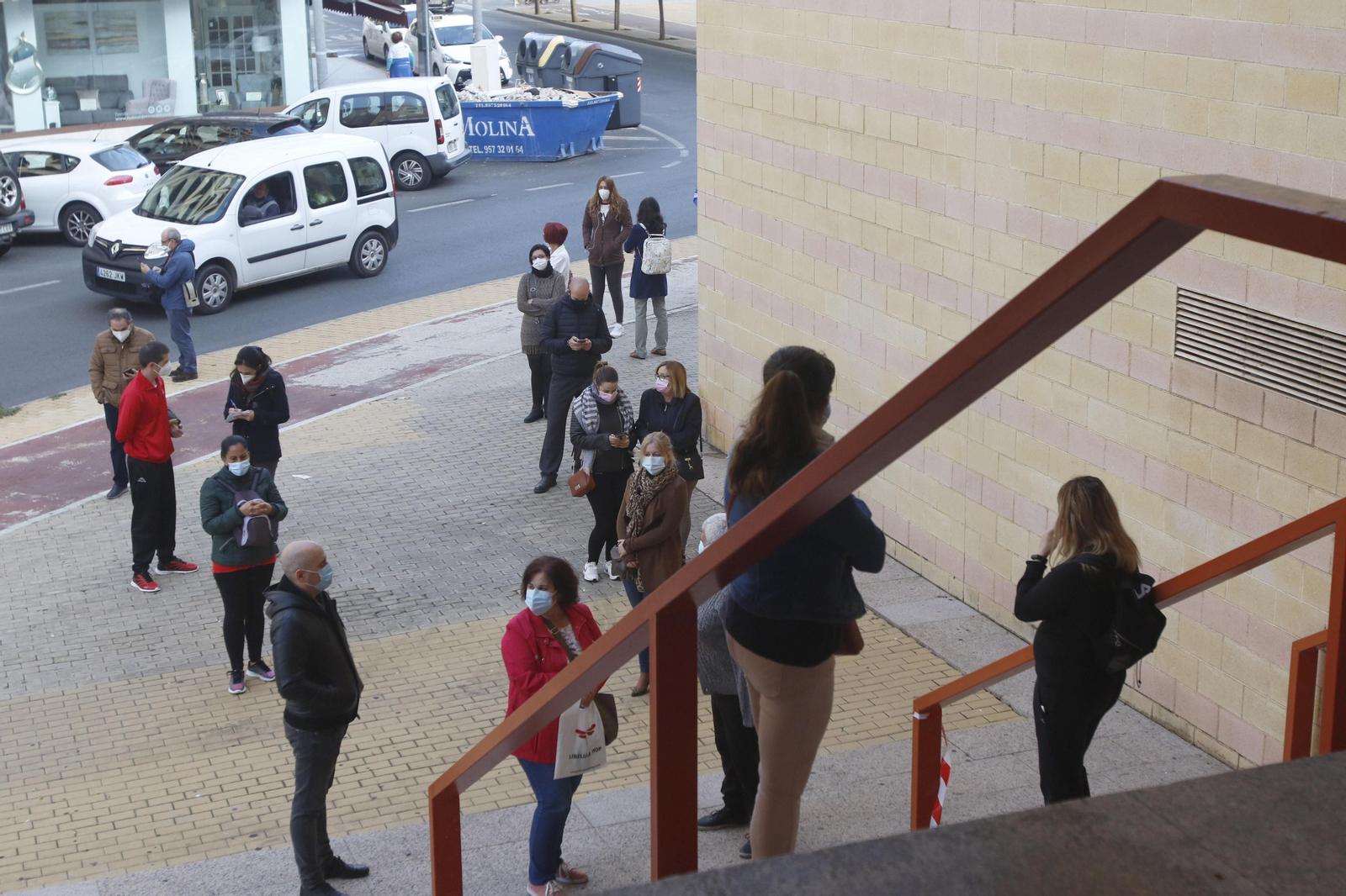 Las fotos del cribado en Vista Alegre