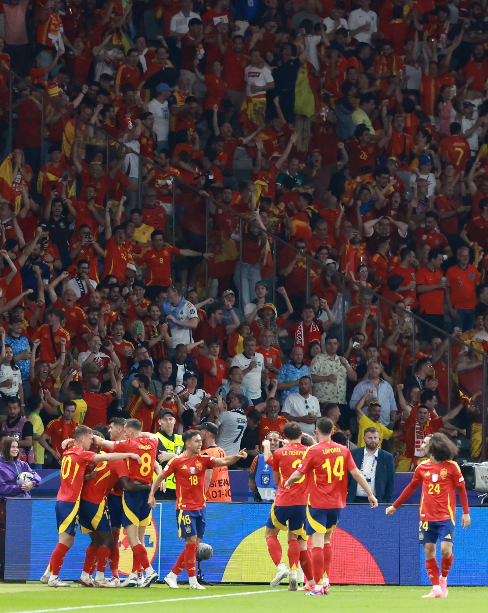 Las mejores fotos de la final España - Inglaterra
