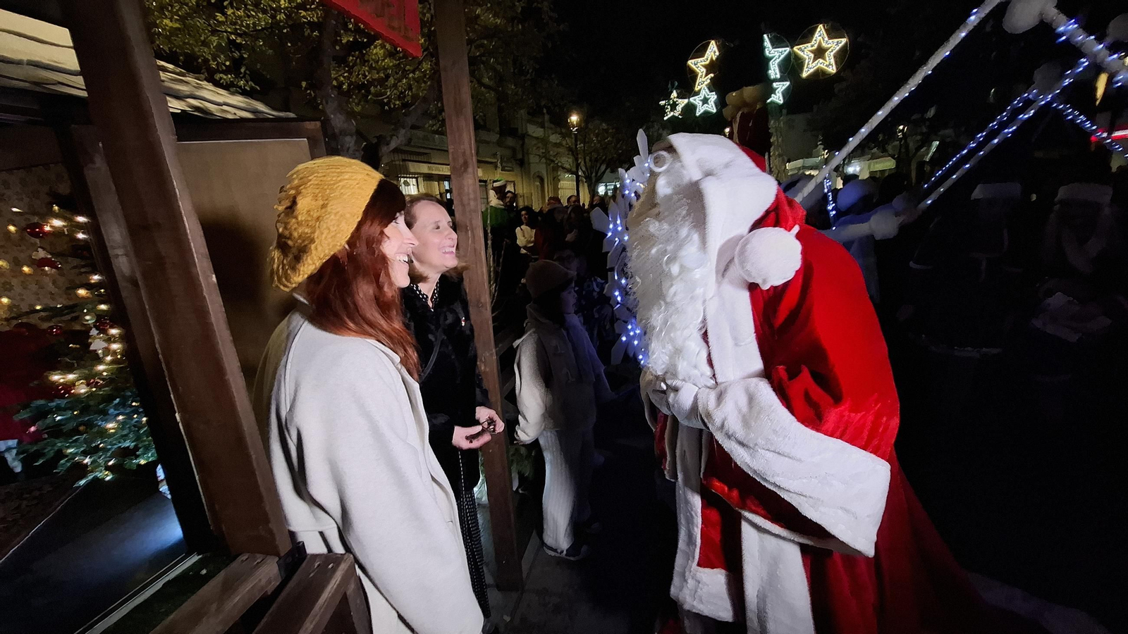 Papá Noel llegó a Puerto Real