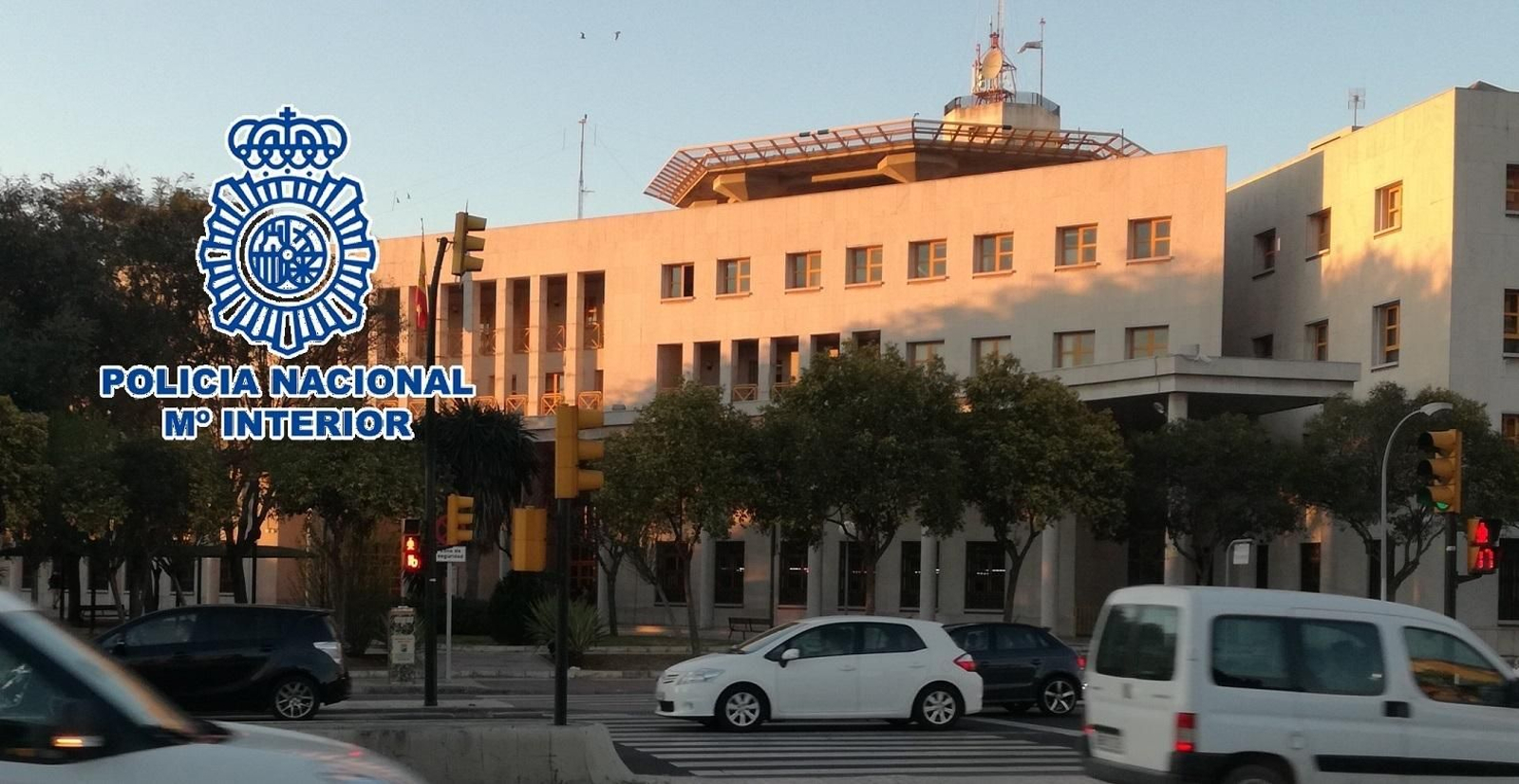 Comisaría de la Policía Nacional de Málaga. Comisaría de la Policía Nacional de Málaga.