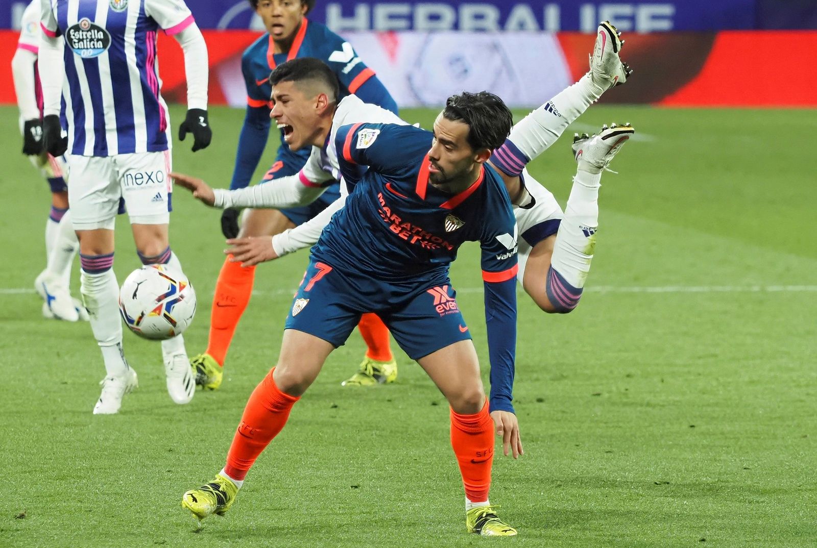 Las imágenes del Valladolid-Sevilla