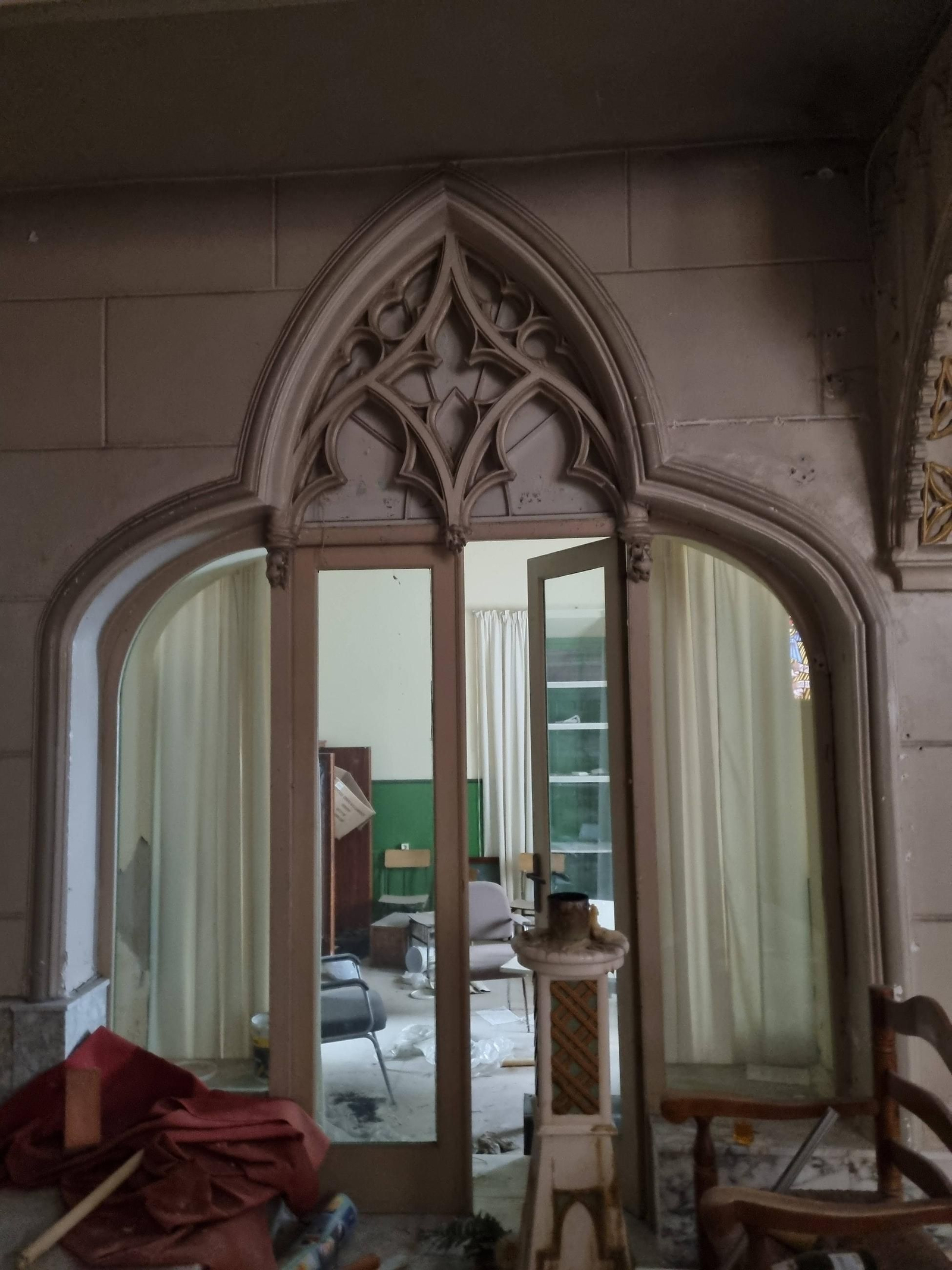 Fotos del ruinoso estado del asilo San José en Algeciras