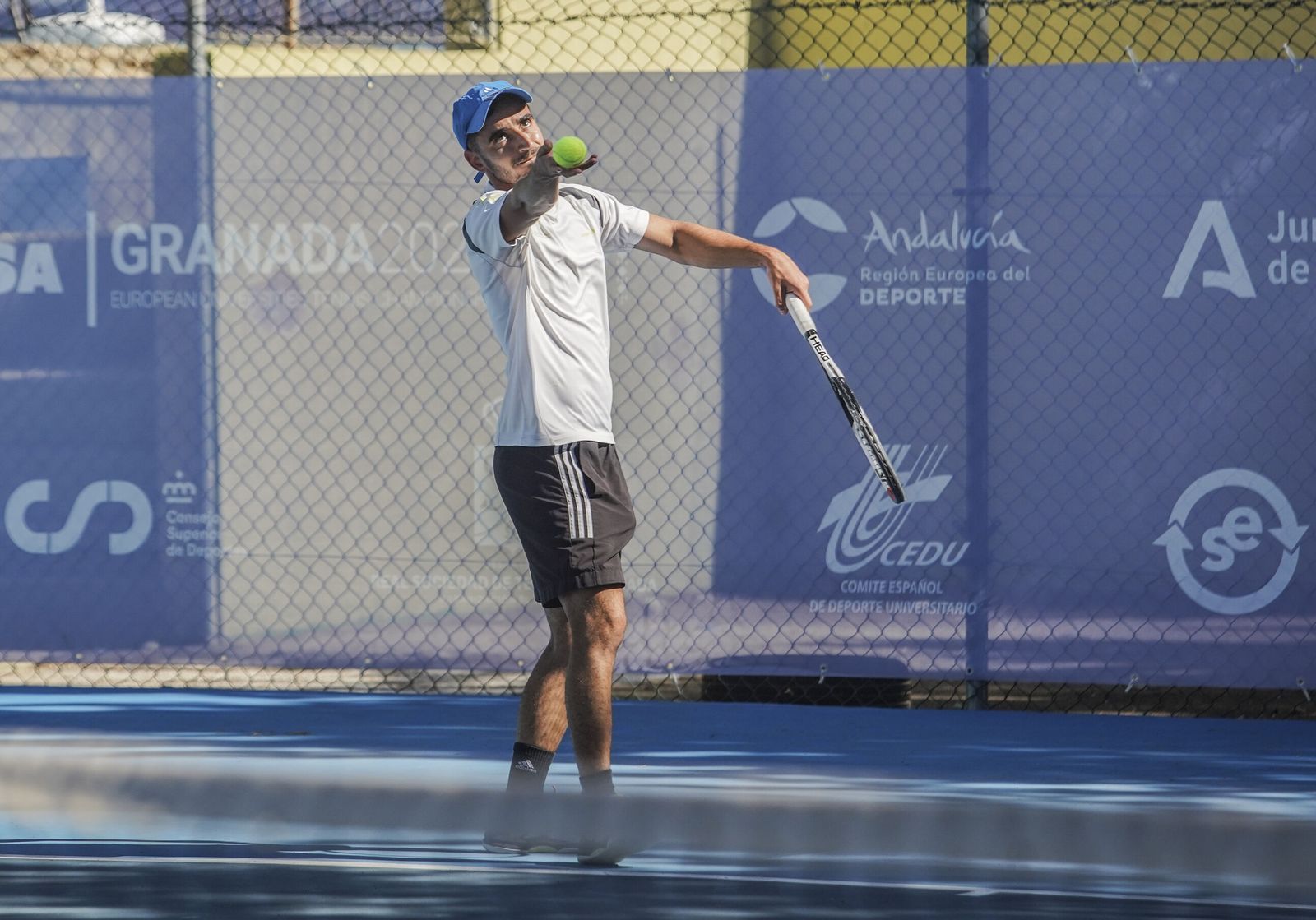 Las mejores imágenes de la primera jornada del Campeonato Europeo Universitario de Tenis