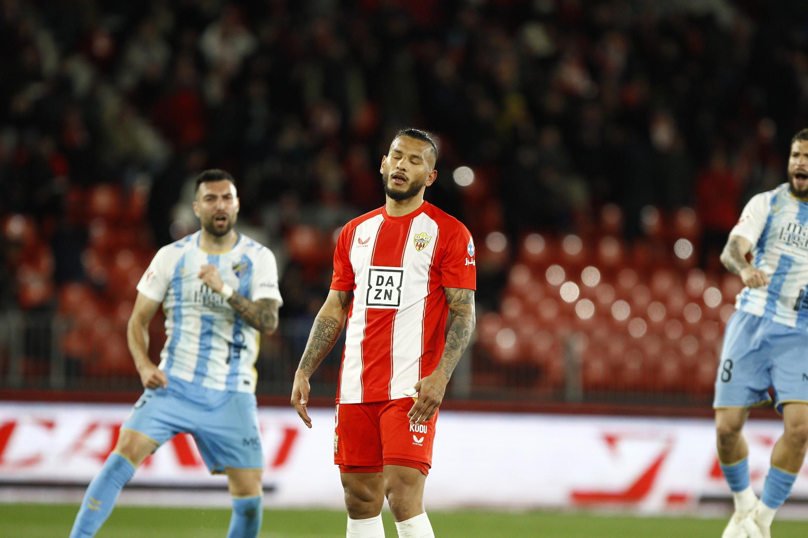 Las mejores imágenes del U.D. Almería-Málaga C.F.