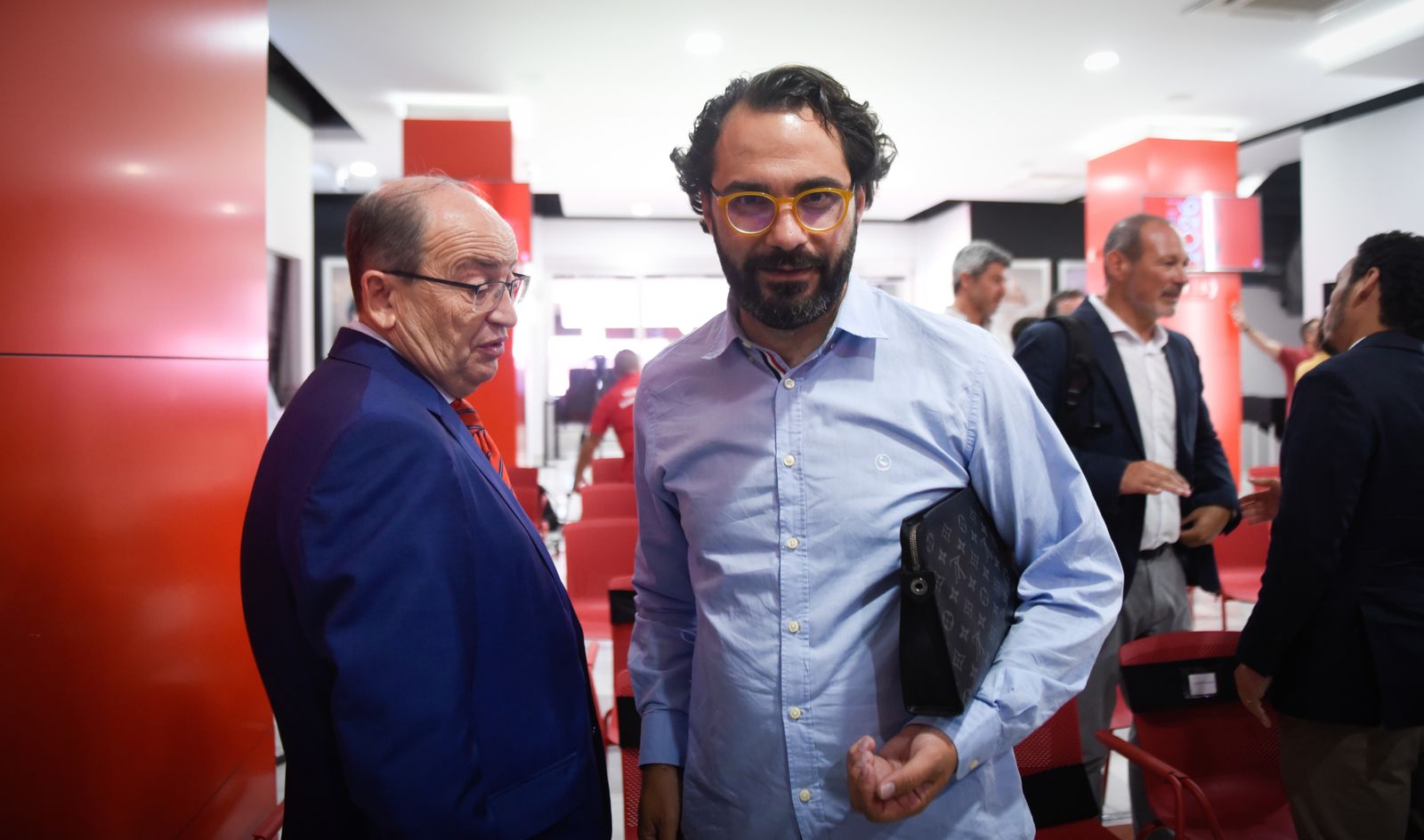 Las imágenes del acto para anunciar la renovacón de Gudelj