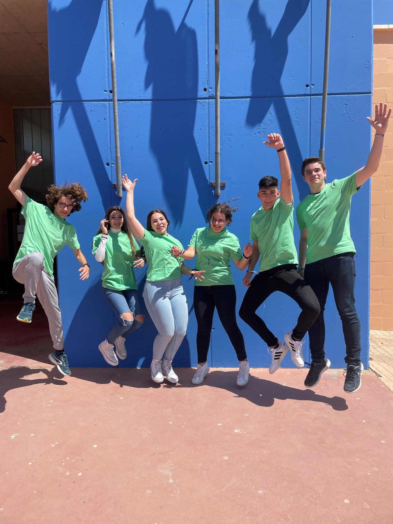 Alumnos del IES Aurantia.