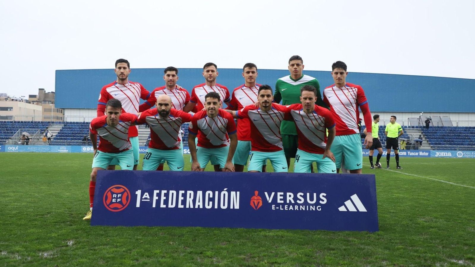 El once del Algeciras en Fuenlabrada.