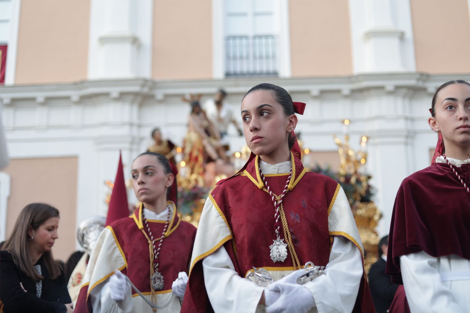 La Hermandad de los Judíos en la Semana Santa de Huelva 2023, en imágenes