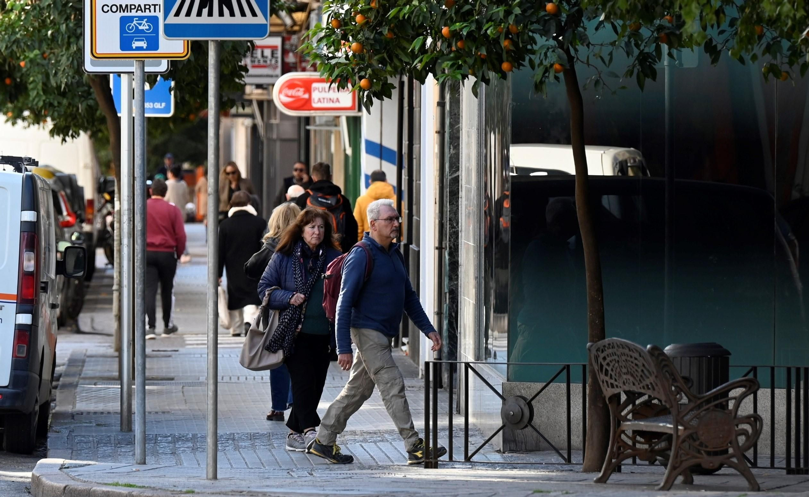 Un paseo en imágenes por Ciudad Jardín una fría jornada invernal