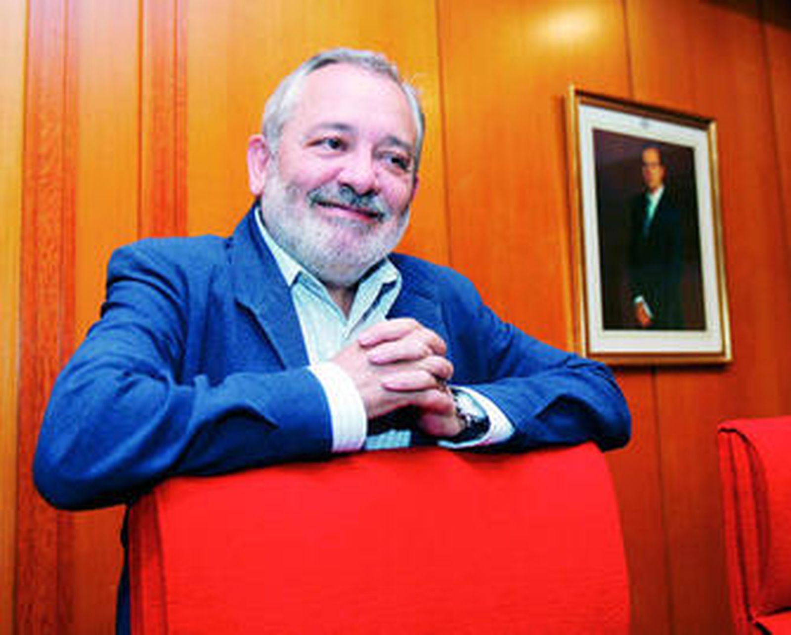 Andrés Ocaña, ayer en el Ayuntamiento de Córdoba.