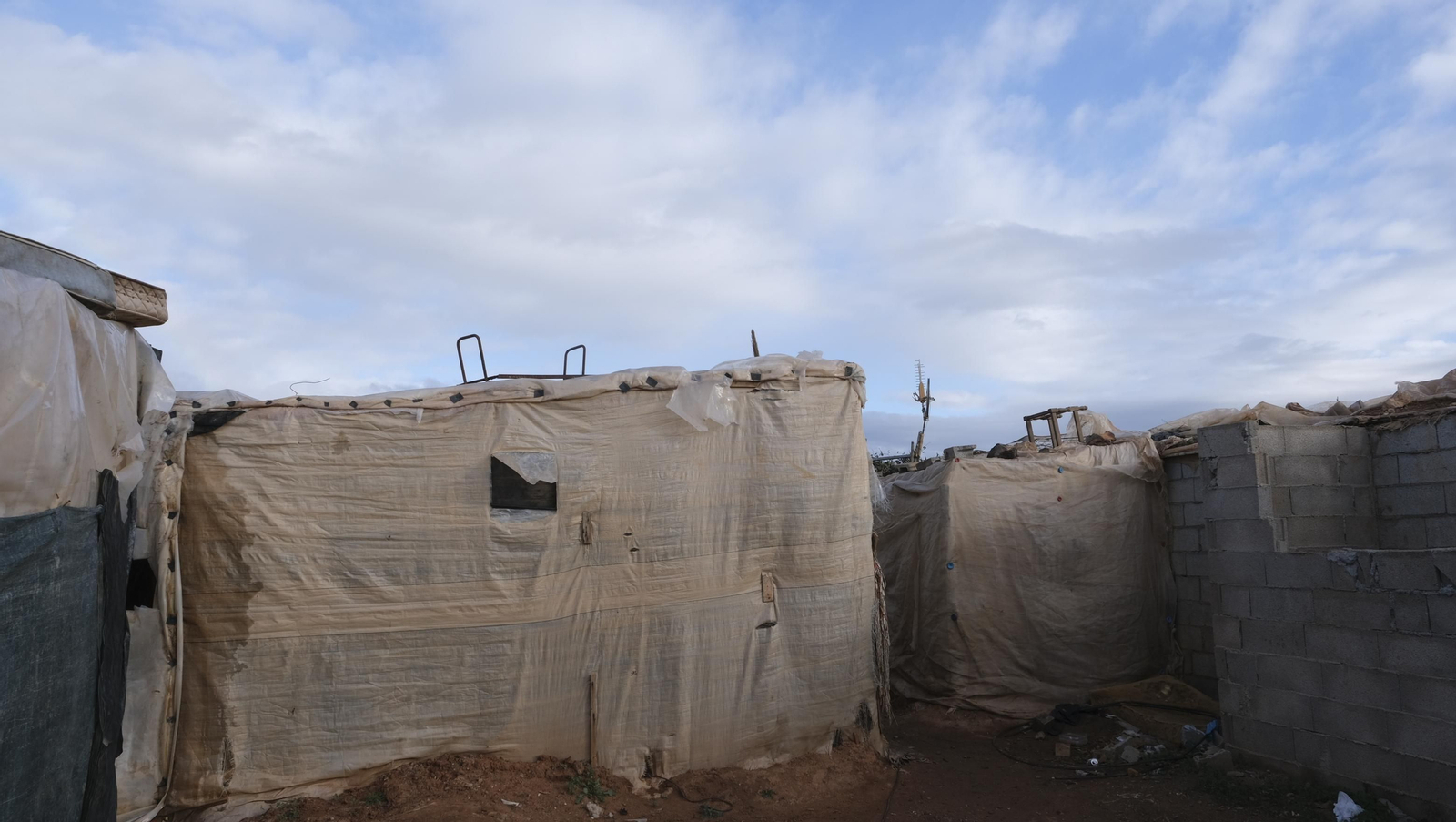 Imágenes del desalojo del asentamiento chabolista 'El Walili', en Níjar