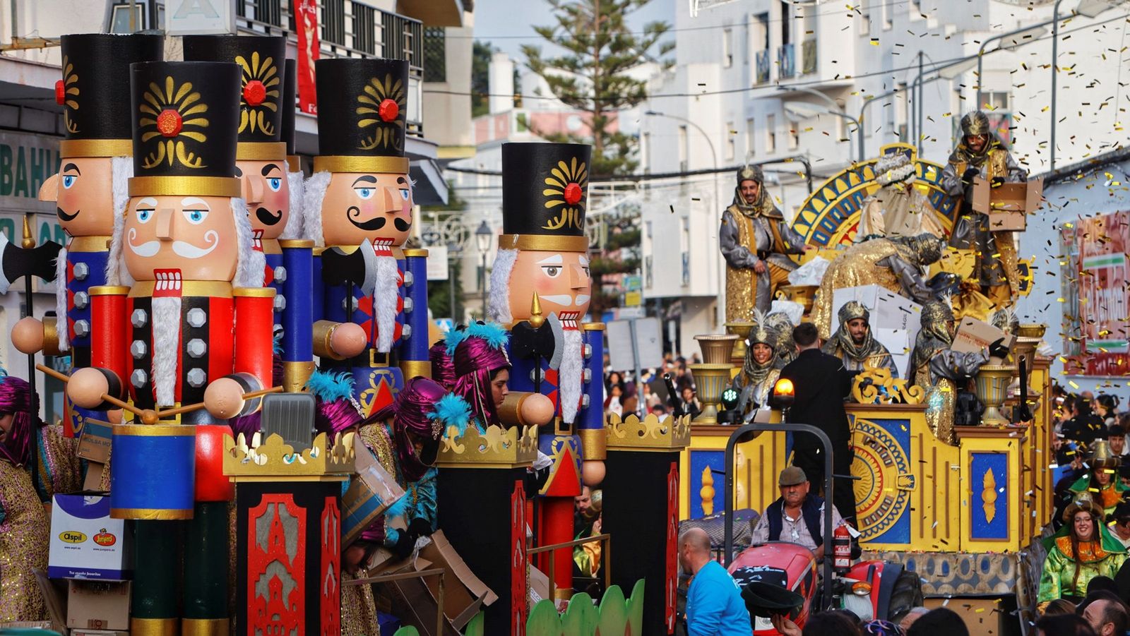 Una imagen de la Cabalgata de Reyes del año pasado en El Puerto.