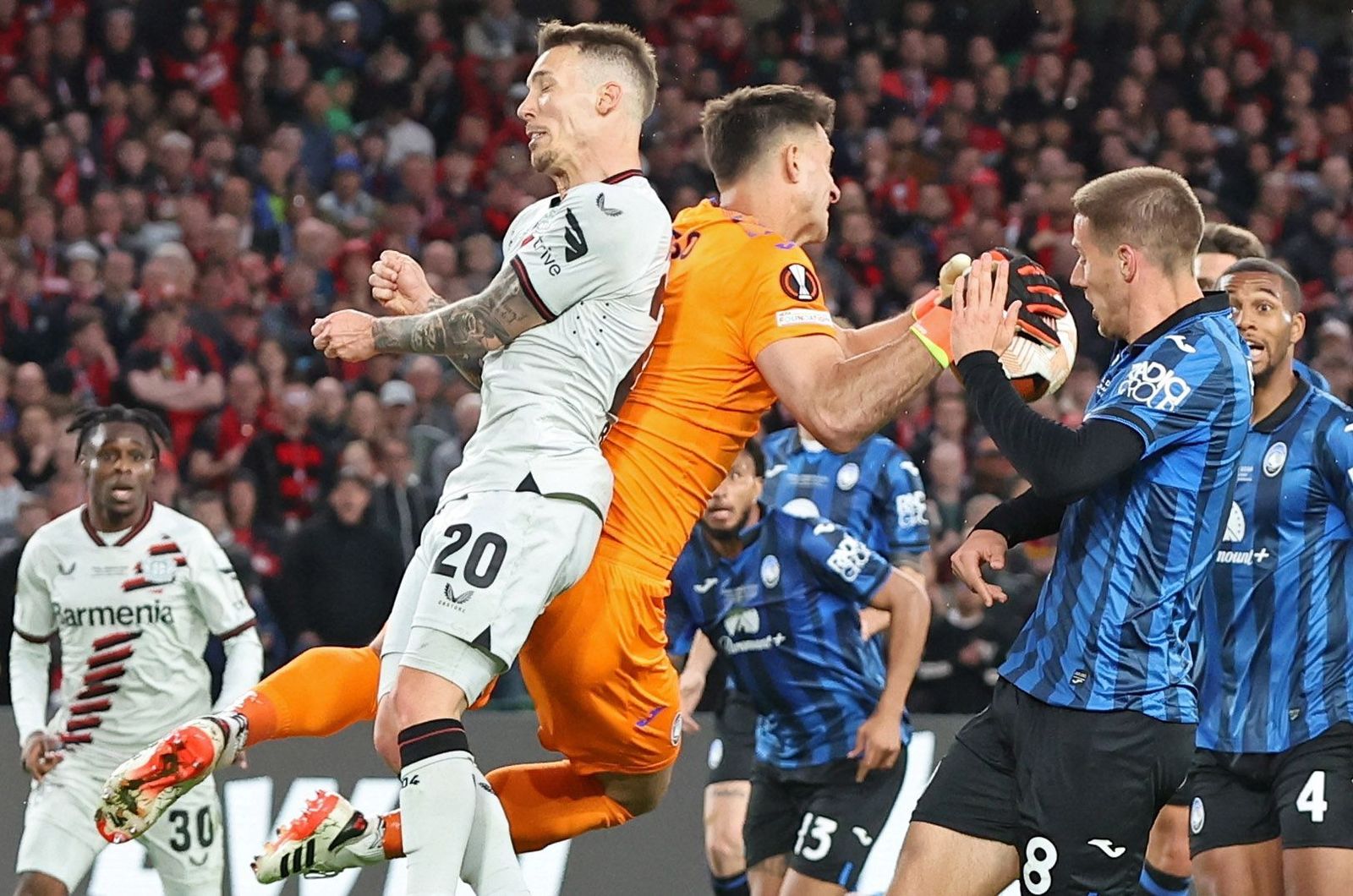 Las mejores fotos del título de la Atalanta en la Liga Europa