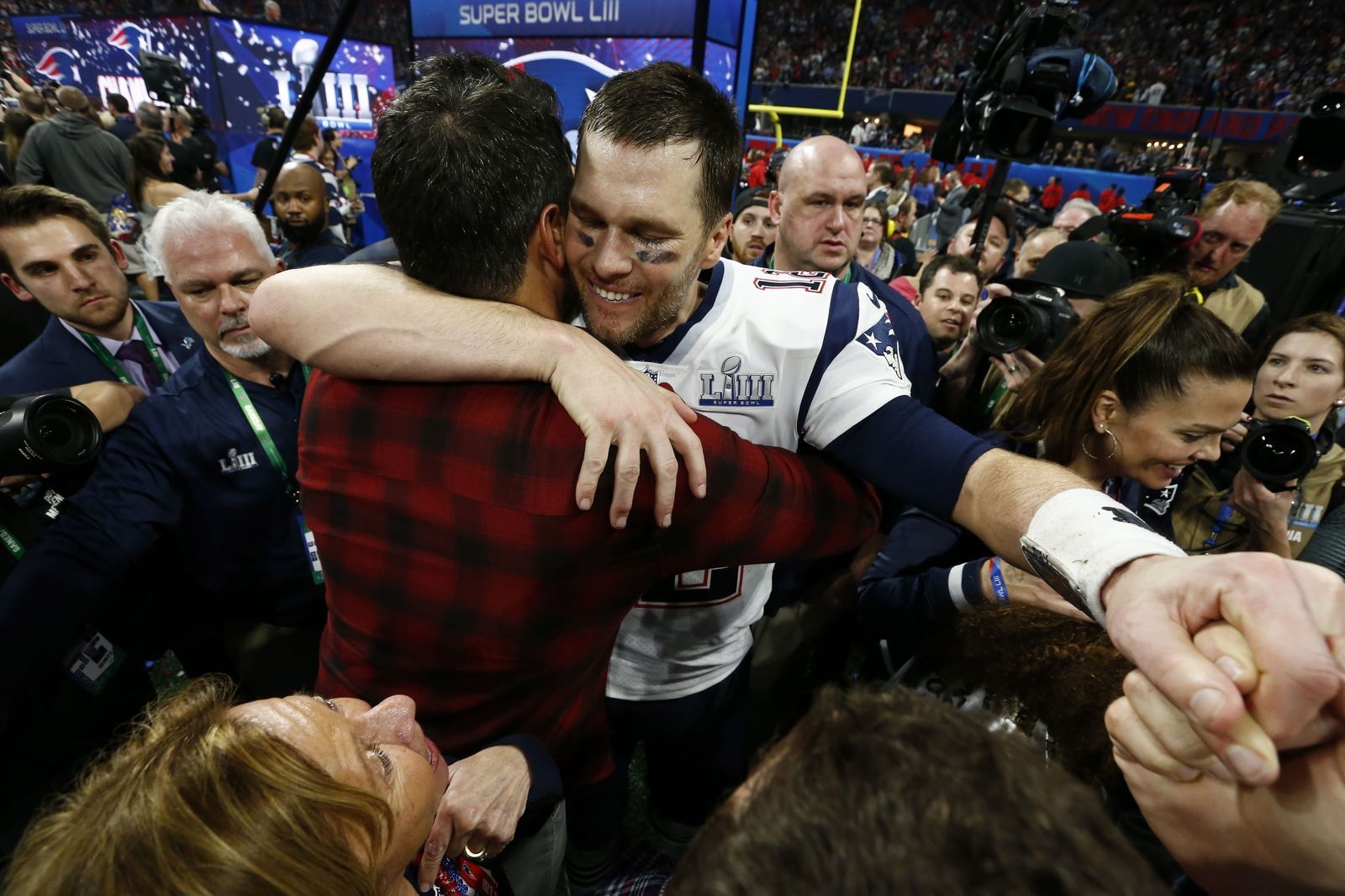 Las imágenes de la final de la Super Bowl