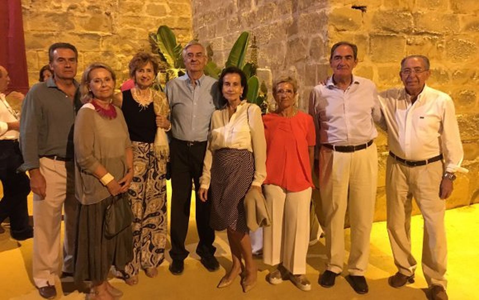 Joaquín Arbona, Emma Palancar, Kaele Fernández Aramburu, Luis Enrique Caballero, Rosa Ayuso, Inés Huerta, José Magán y Paco Centeno.  Foto: Ignacio Casas de Ciria