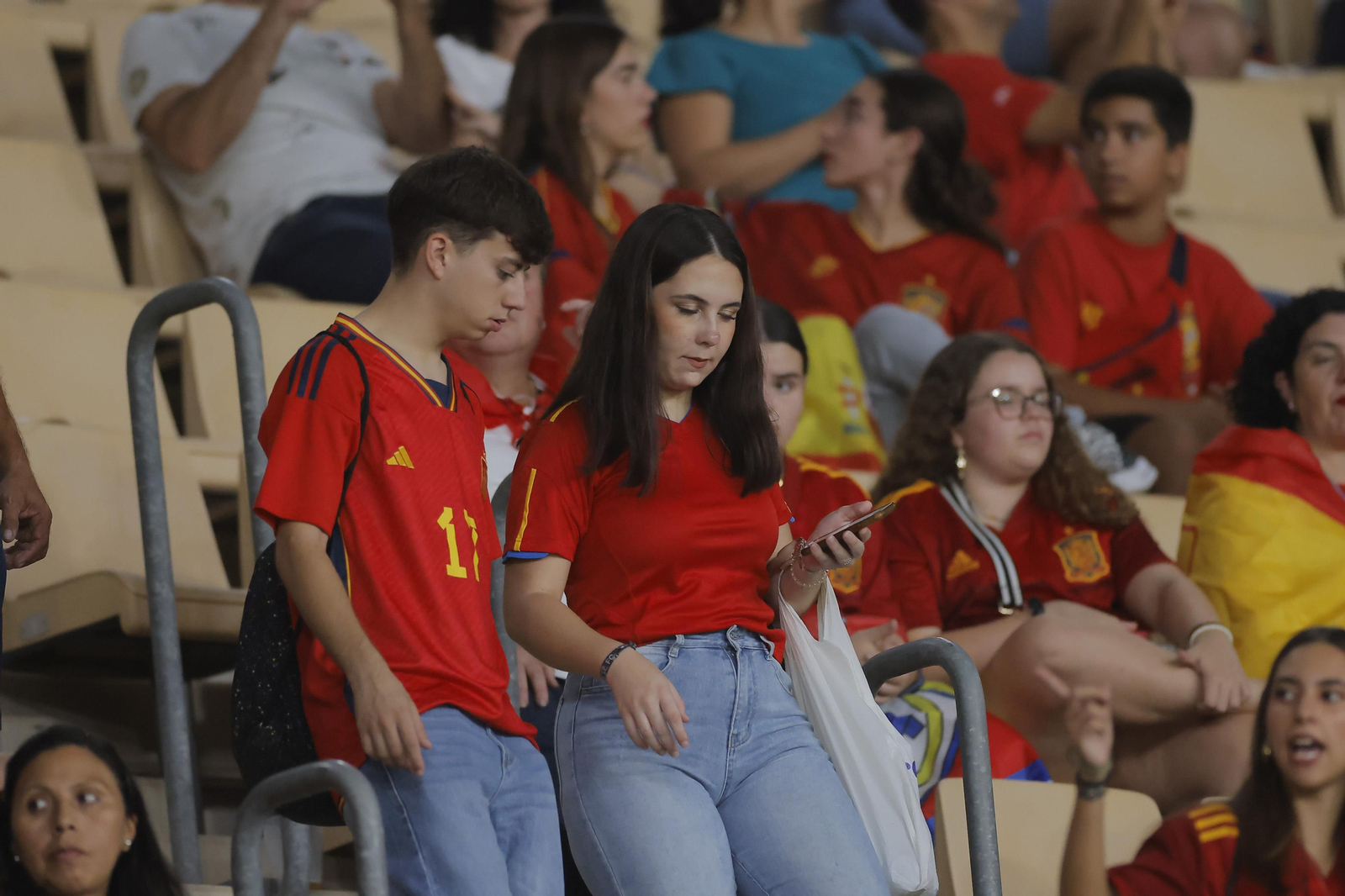 Búscate en las fotos del España-Escocia