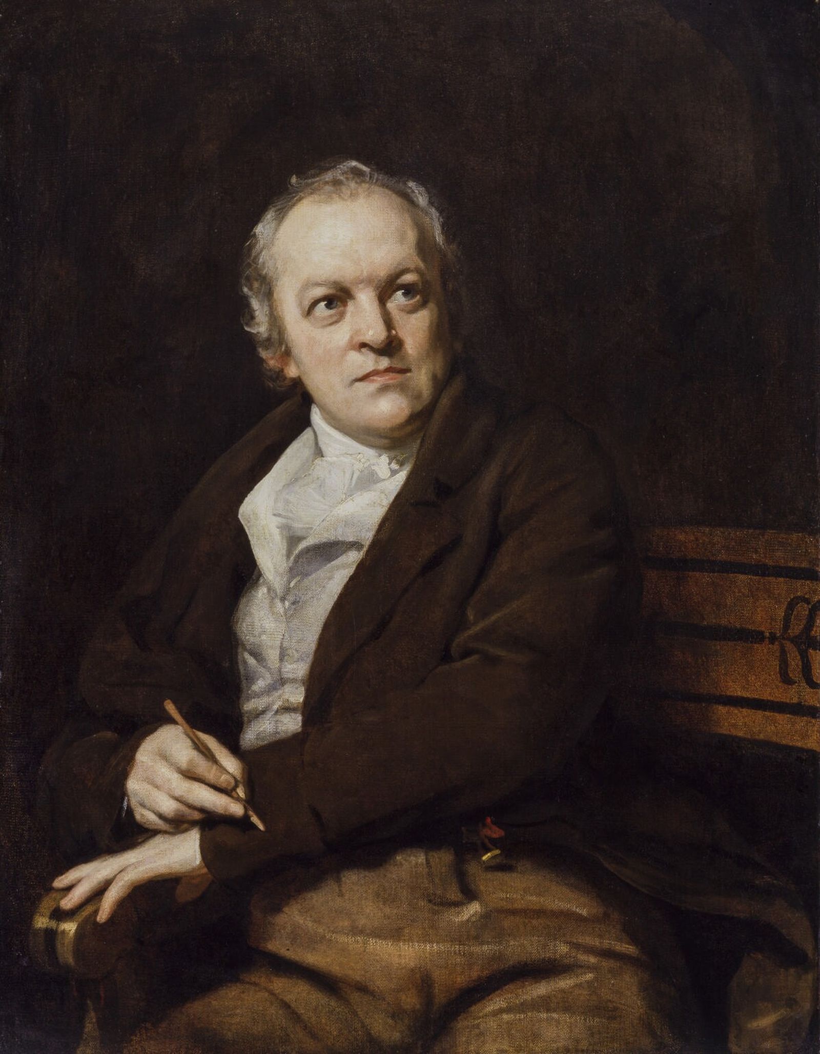 William Blake, en un retrato de Thomas Phillips.